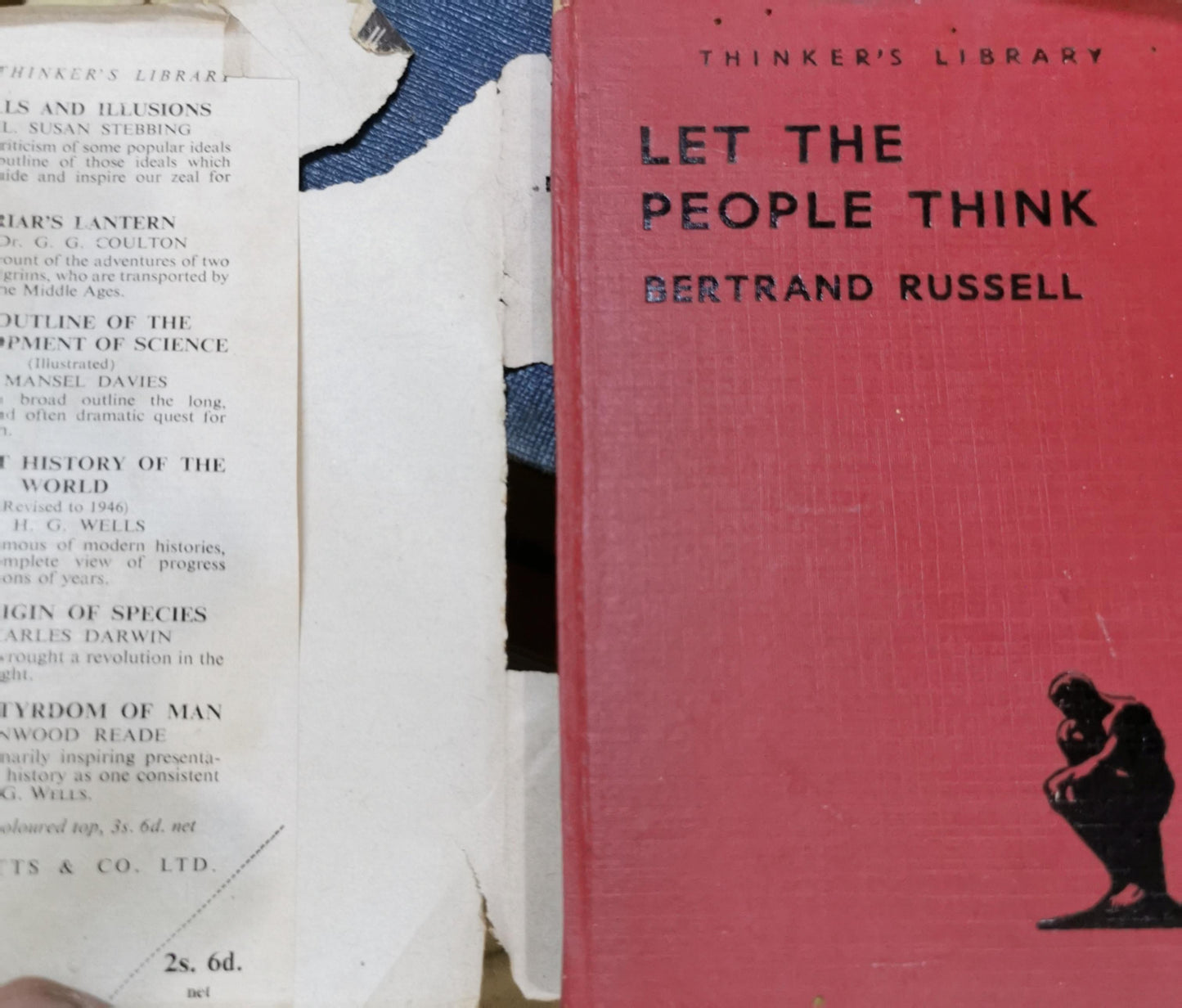 Let the People Think Hardcover – January 1, 1943 by Bertrand Russell (Author)