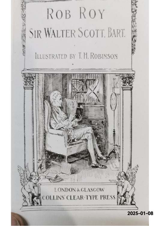 Rob Roy. Scott, Sir Walter; T. H. Robinson (illustr). Published by London & Glasgow: Collins' Clear-Type Press, [ca. 1940]. Condition: Good Hardcover