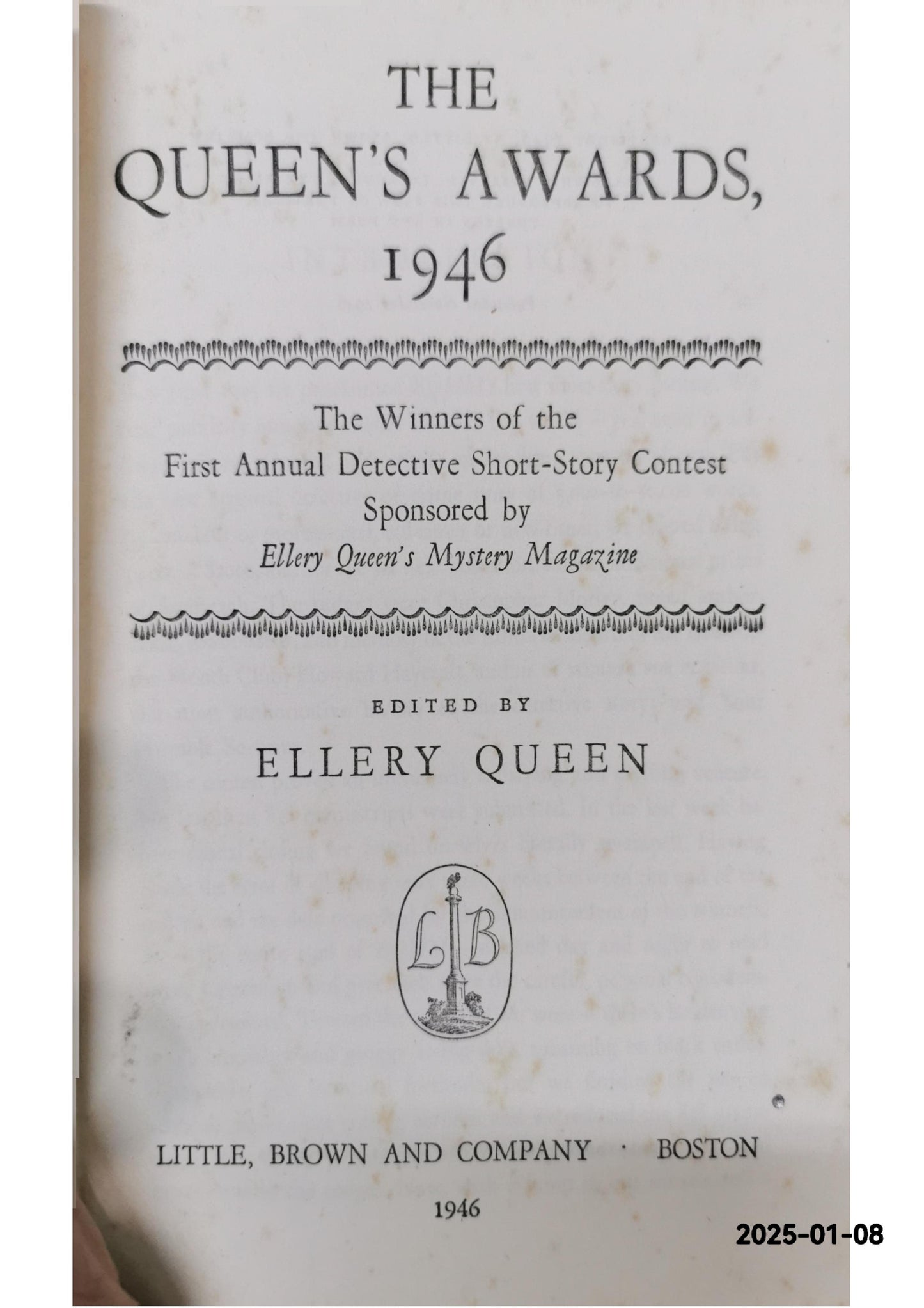 The Queen's Awards 1946 Hardcover – January 1, 1946 by Ellery (Editor) Queen (Author)