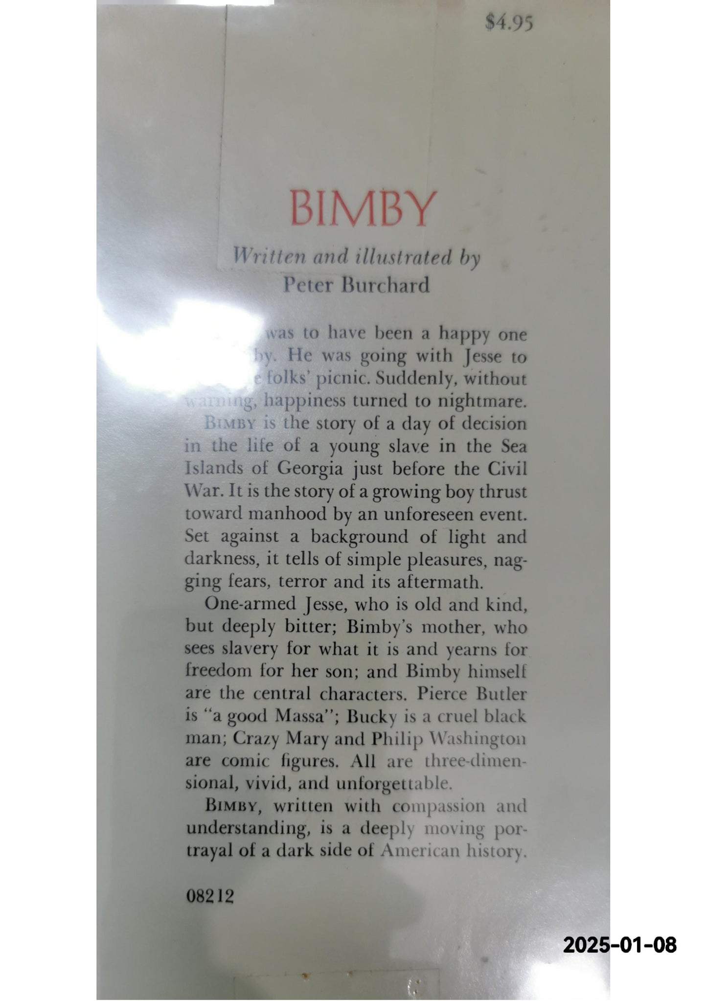 Bimby Hardcover – January 1, 1968 by Peter Burchard (Author)