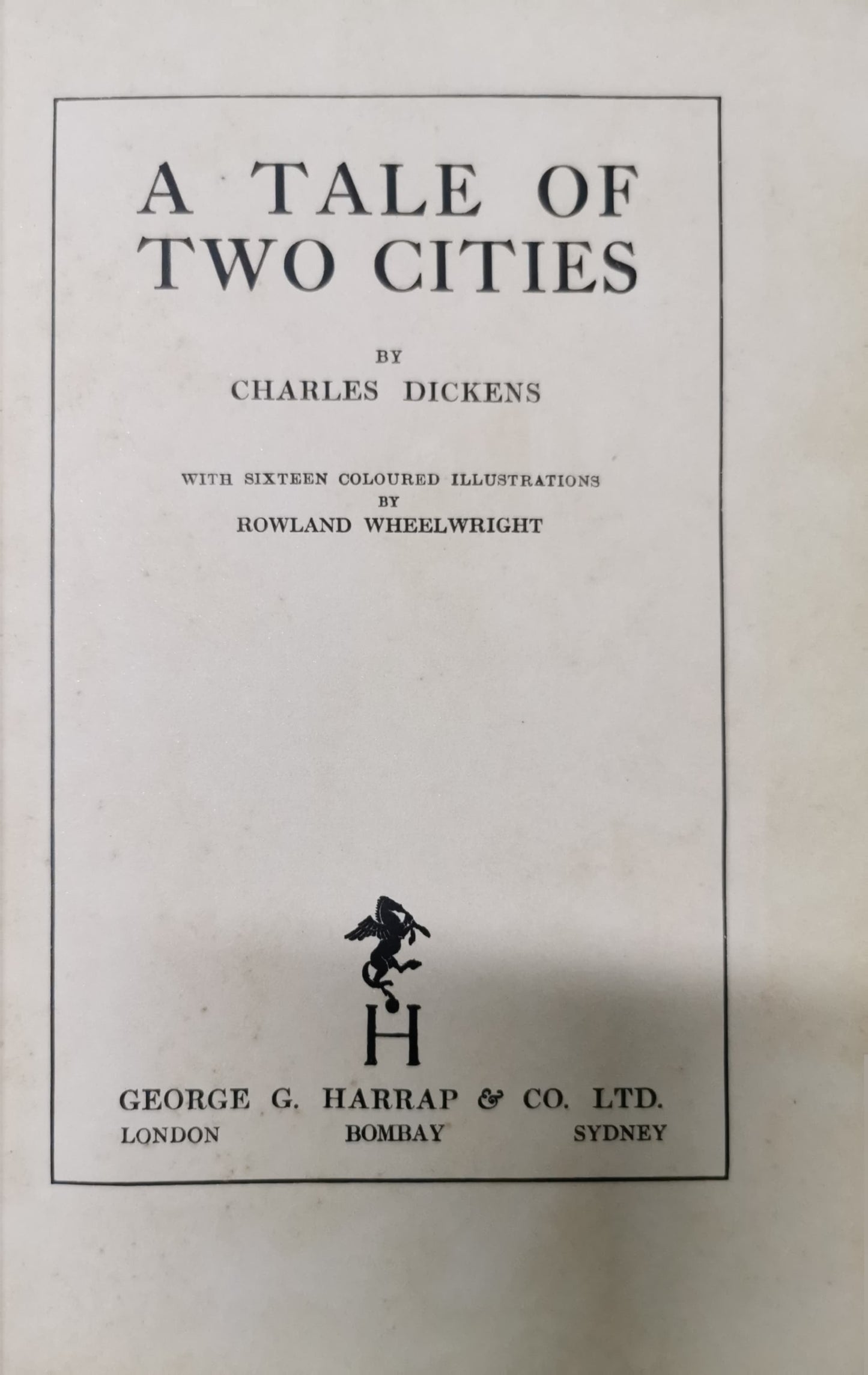 A Tale of Two Cities **VERY RARE 1935  - Dickens, Charles Published by 1935 Condition: Near Fine Hardcover