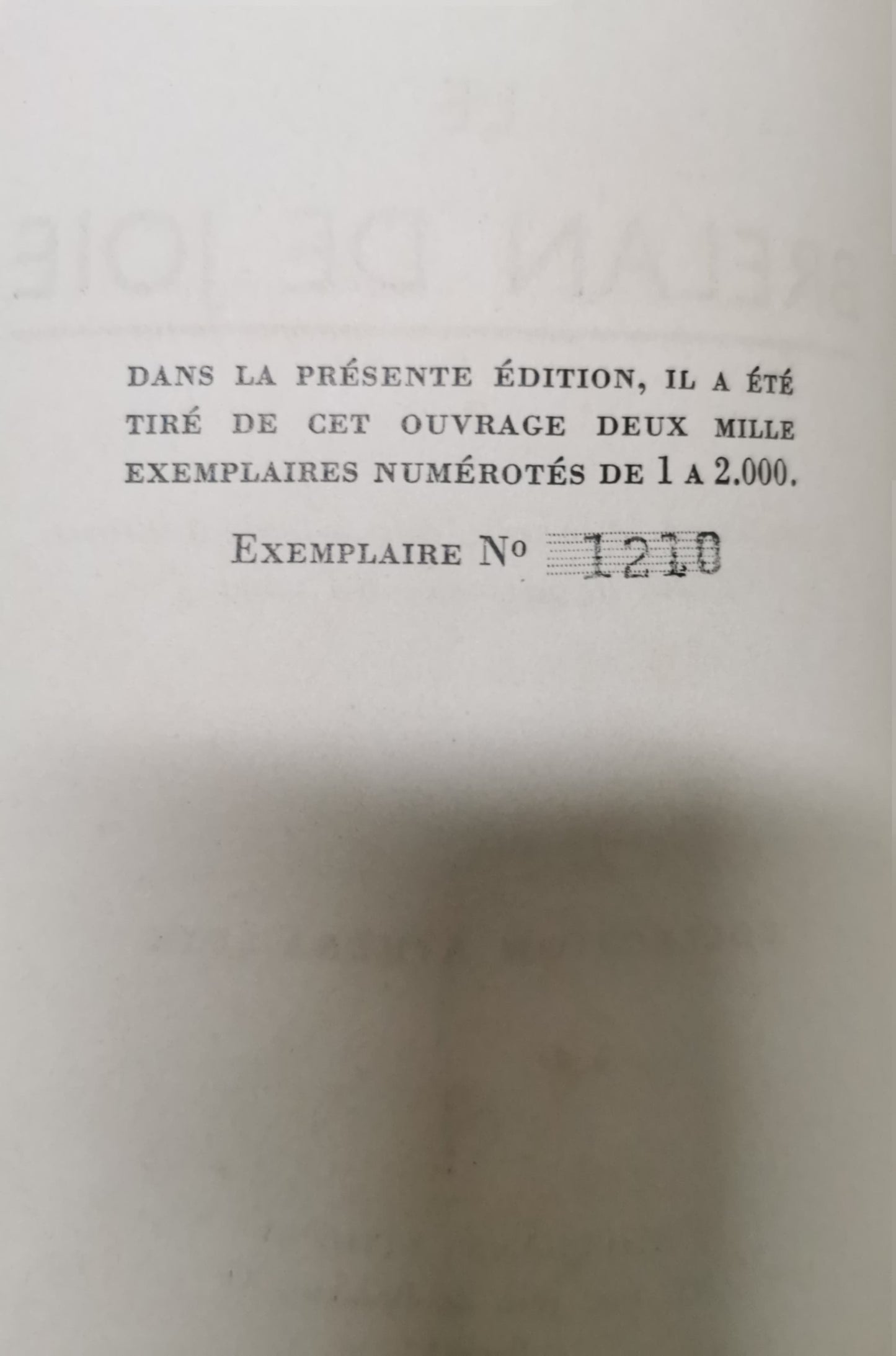 Le brelan de joie. Paperback – January 1, 1924 French Edition  by Arnac (Author)