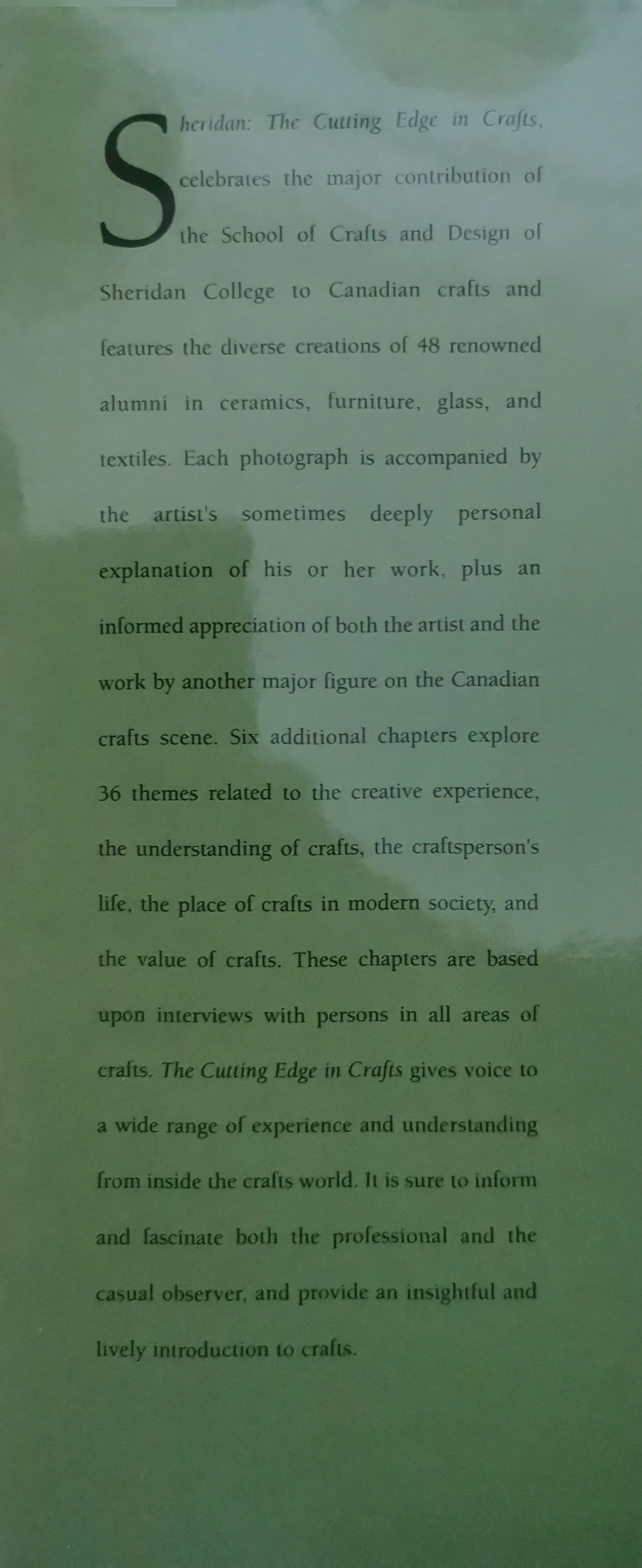 Sheridan: The Cutting Edge in Crafts Hardcover – June 1, 1999 by James Strecker (Editor)