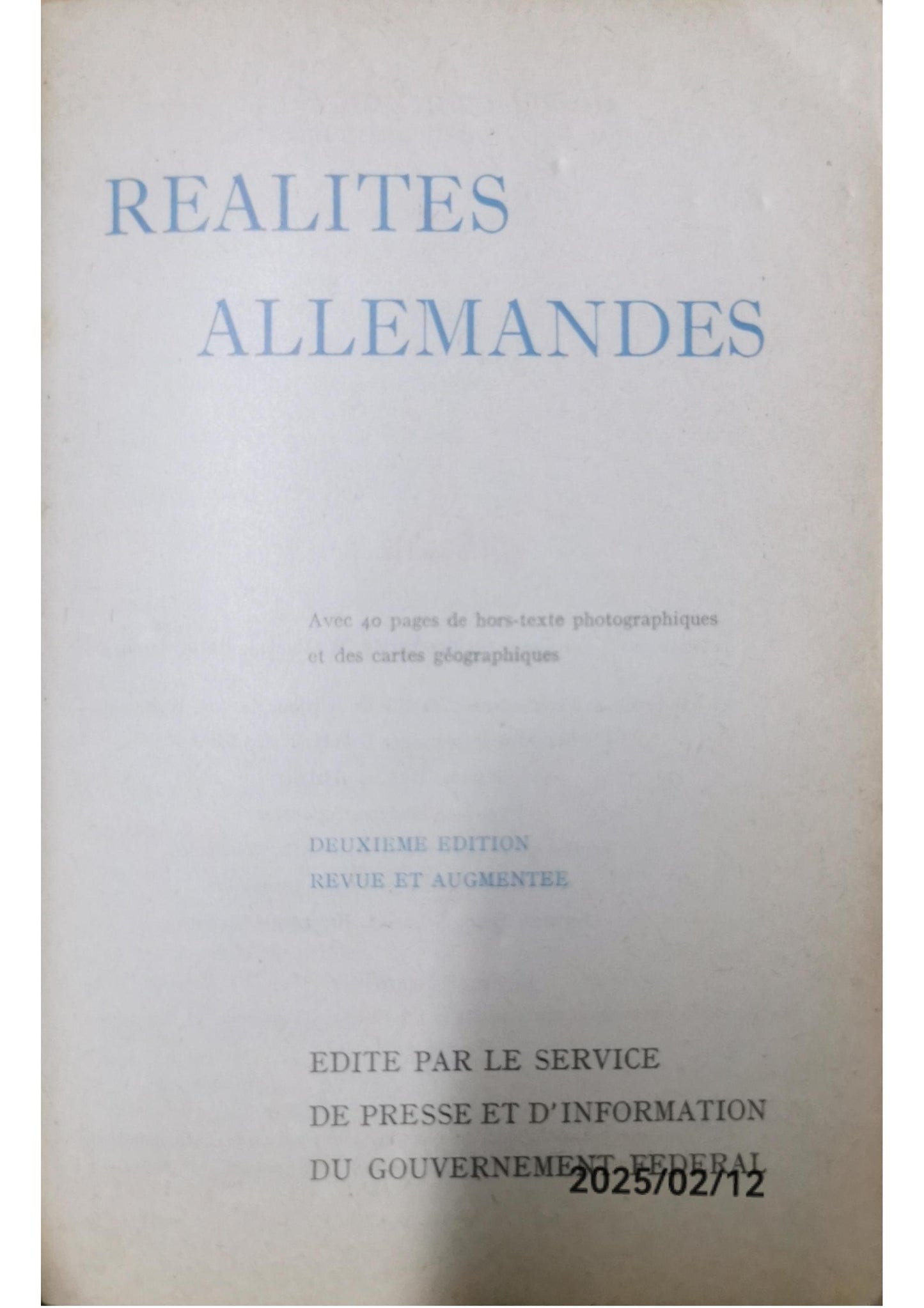 Realités allemandes Paperback – January 1, 1968 Unknown Edition  by Arntz Helmut (Author)