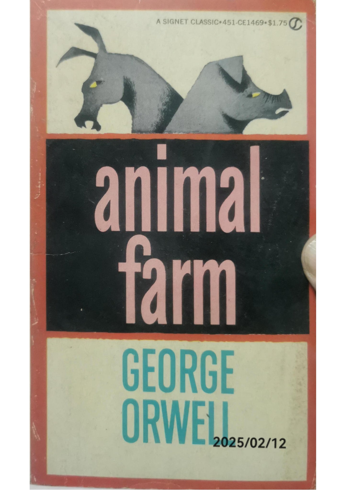 Animal Farm Paperback – May 1, 2009 by George Orwell (Author)