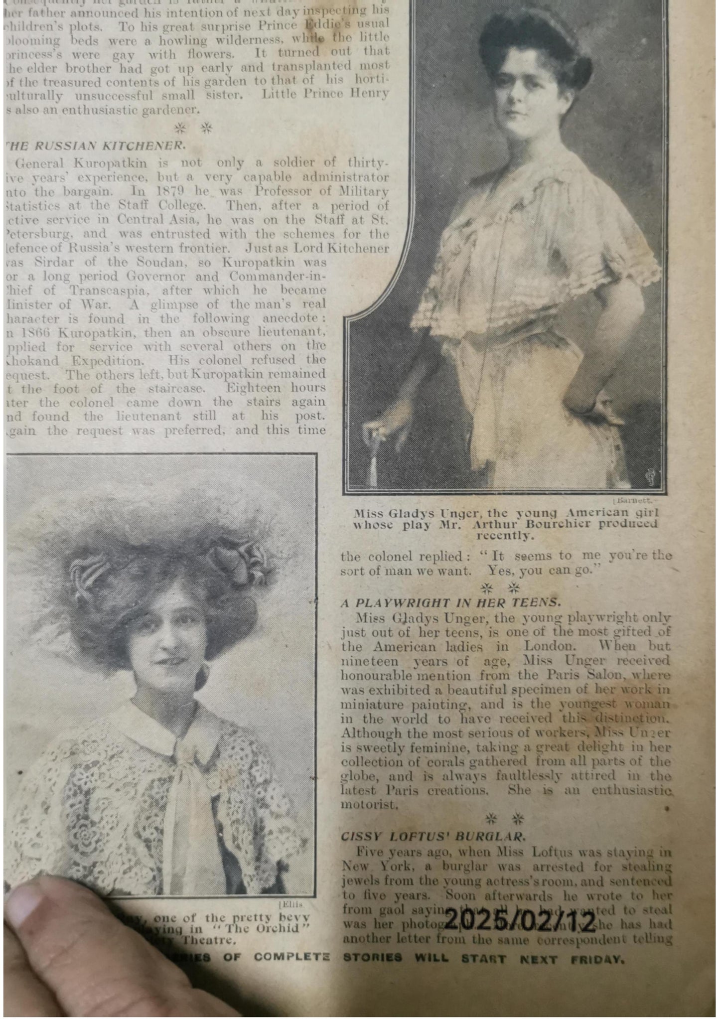 Pictorial Magazine from 1904-1905,