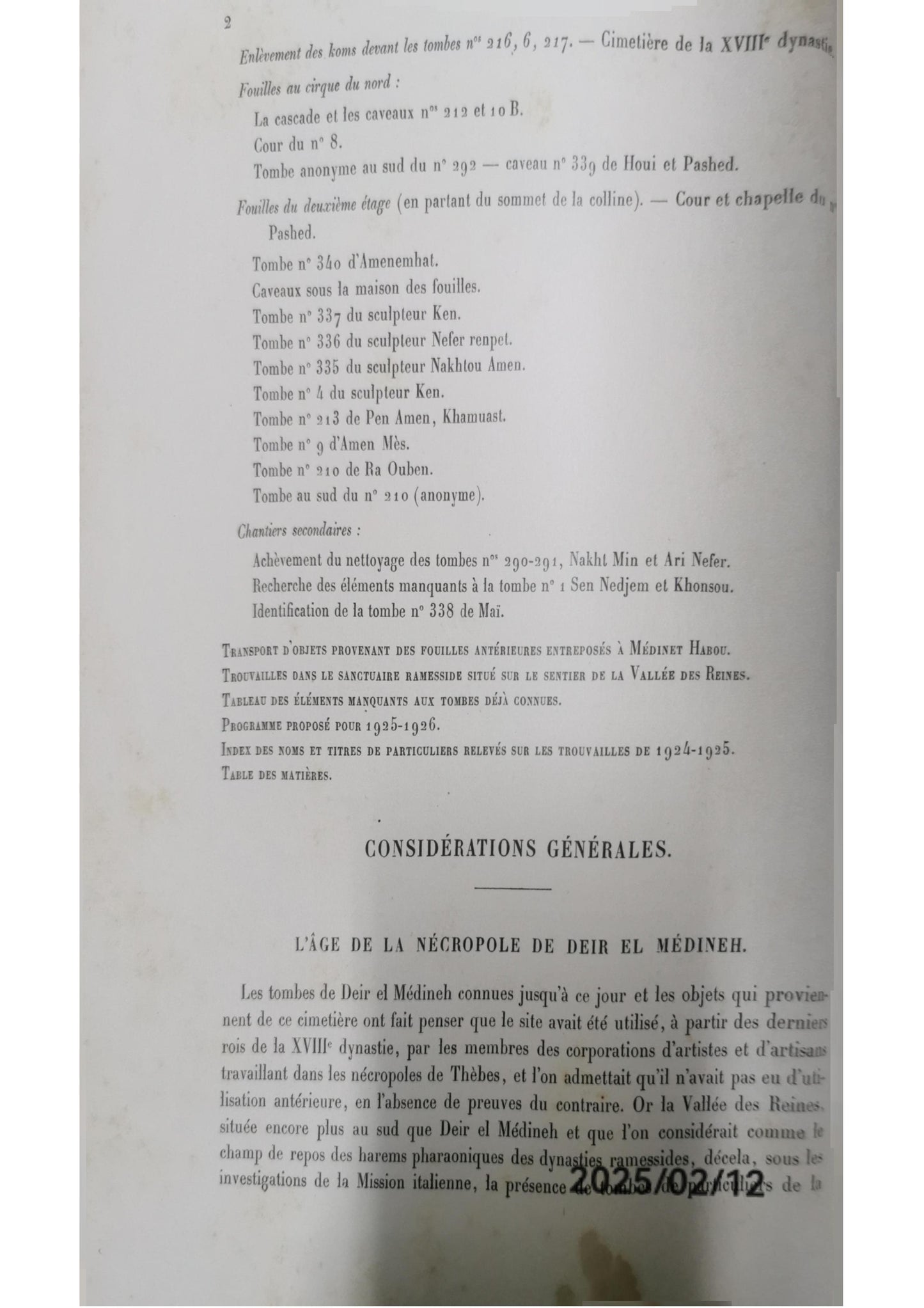 Fouilles de l'Institut Français d'archéologie orientale du Caire au cours de l'année 1923 [article] sem-link Foucart, Georges Comptes rendus des séances de l'Académie des Inscriptions et Belles-Lettres  Année 1923  67-5  pp. 414-415