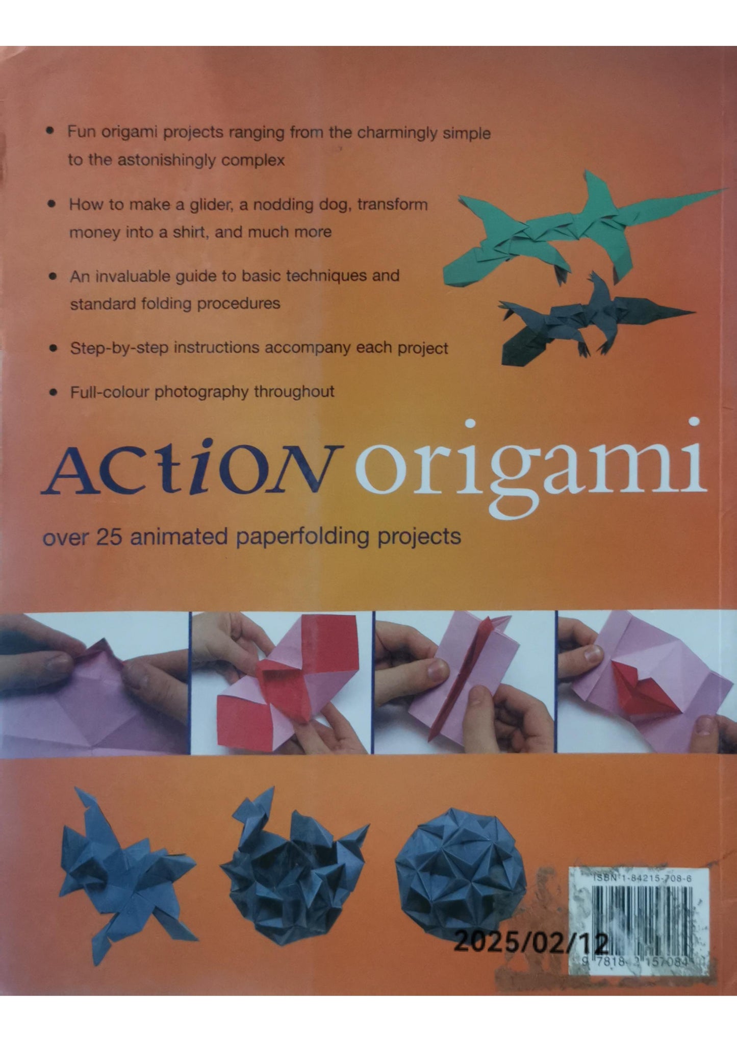 Action Origami: Over 25 Animated Paperfolding Projects (Import) Paperback – December 14, 2002 by Rick Beech (Author)