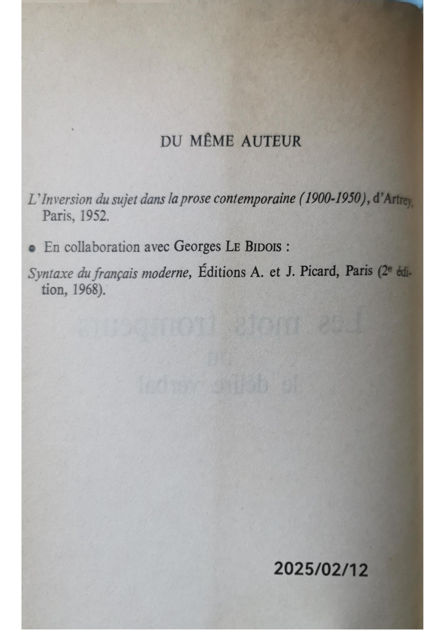 LES MOTS TROMPEURS OU LE DELIRE VERBAL Broché Édition en Inconnu