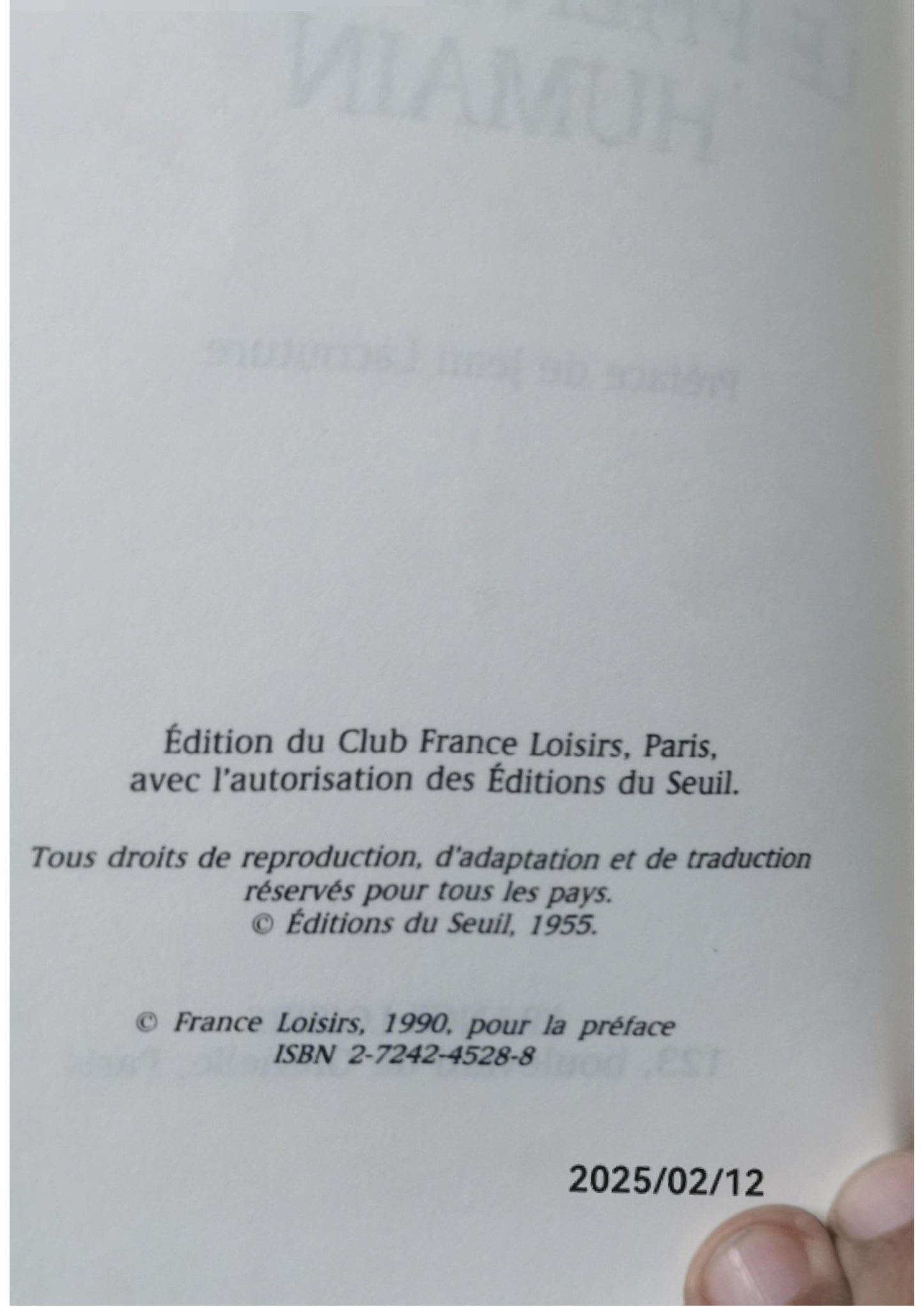 Le Phénomène humain Poche – 7 juin 2007 de Pierre Teilhard de Chardin (Auteur)