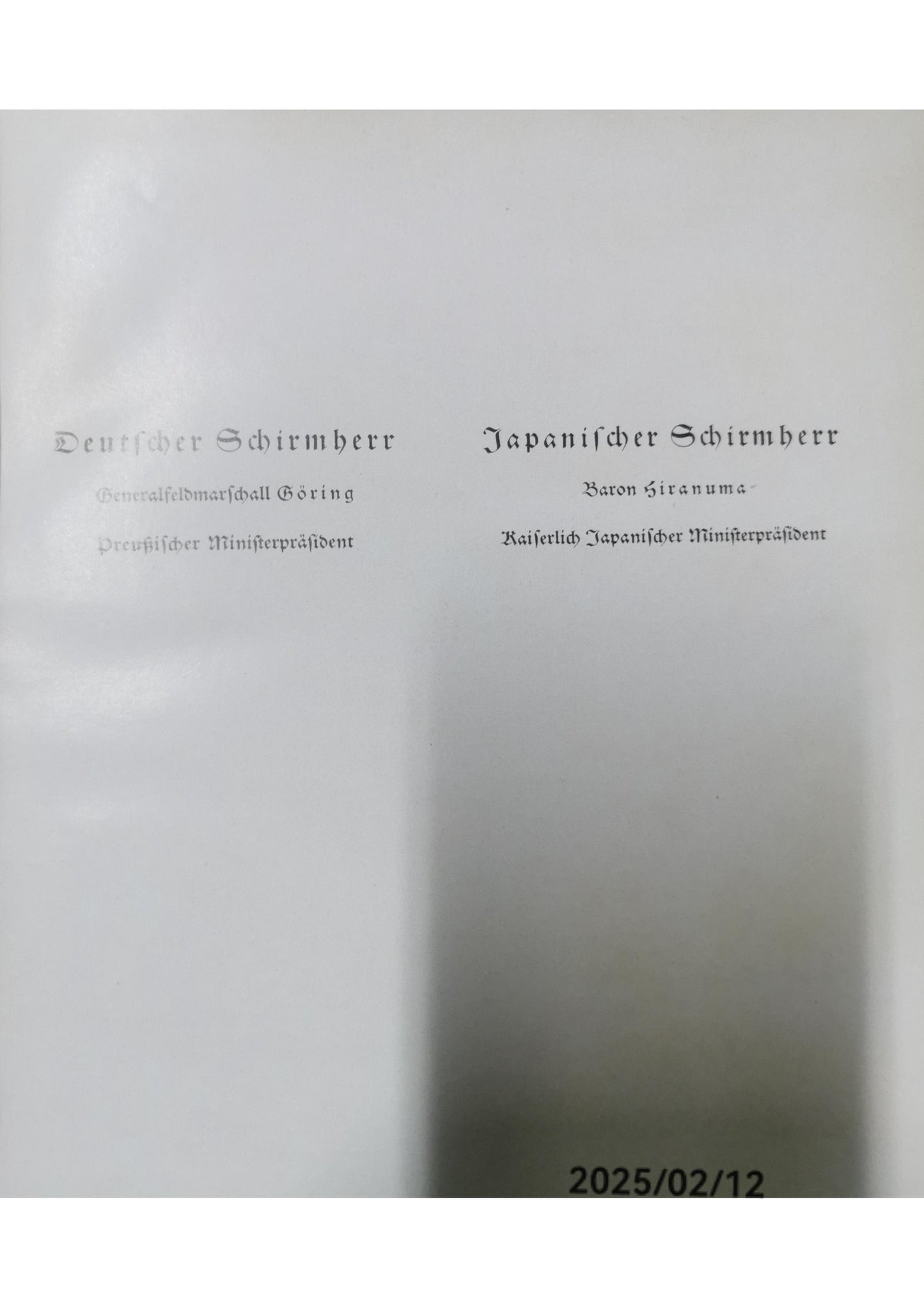 Ausstellung Altjapanischer Kunst. Berlin 1939. Vorwort von Otto Kümmel, Einleitung von Rikichiro Fukui Dirksen, Herbert von und Marquis Toshitake Okubo (Geleitwort) Verlag: Berlin, Verlag für Kunstwissenschaft, 1939 Hardcover