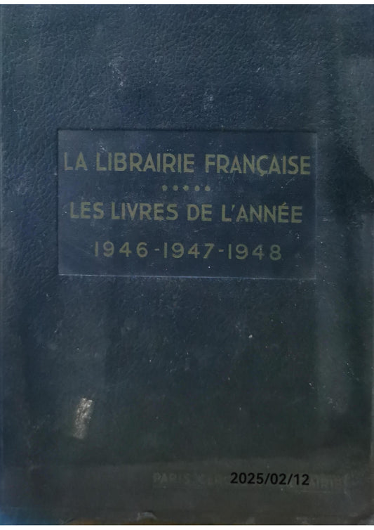 Les Années-Mémoire les livres de l'année 1946 1947 1948