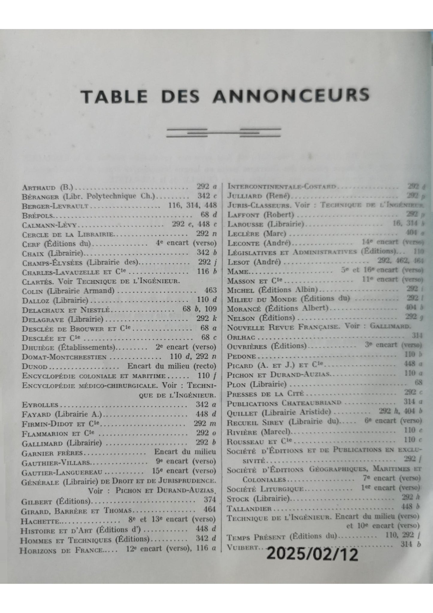 Les Années-Mémoire les livres de l'année 1946 1947 1948