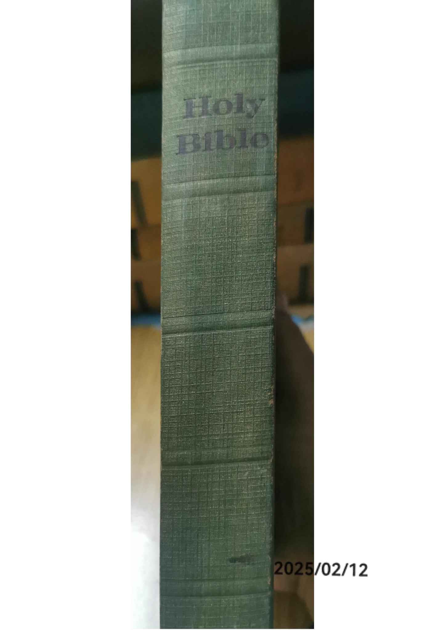 Holy Bible-Placed by The Gideons Hardcover – January 1, 1985 by Thomas Nelson (Editor)