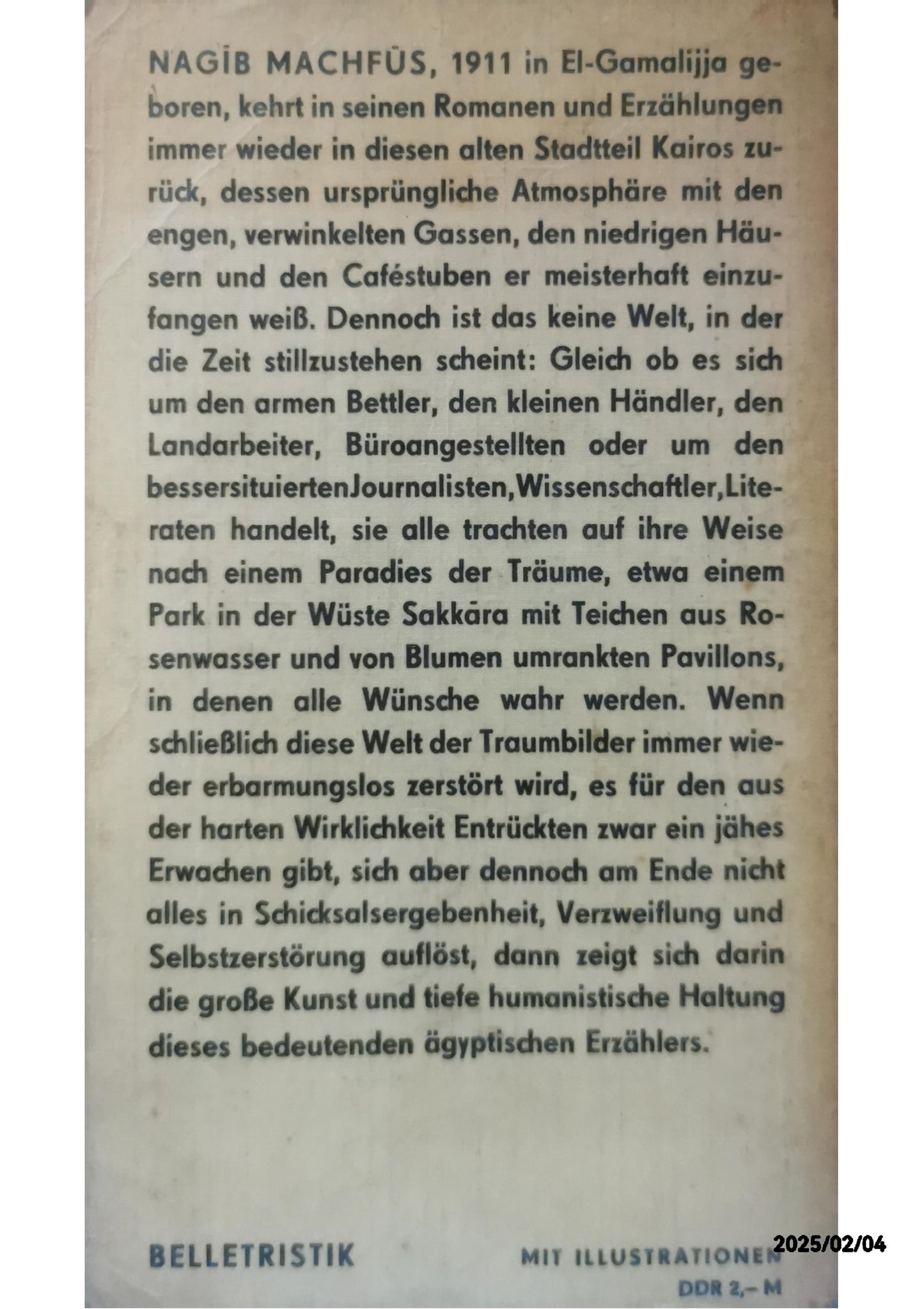 Die Moschee in der Gasse. Erzählungen (Reclams Universal-Bibliothek, 746) - Softcover Naguib Mahfouz