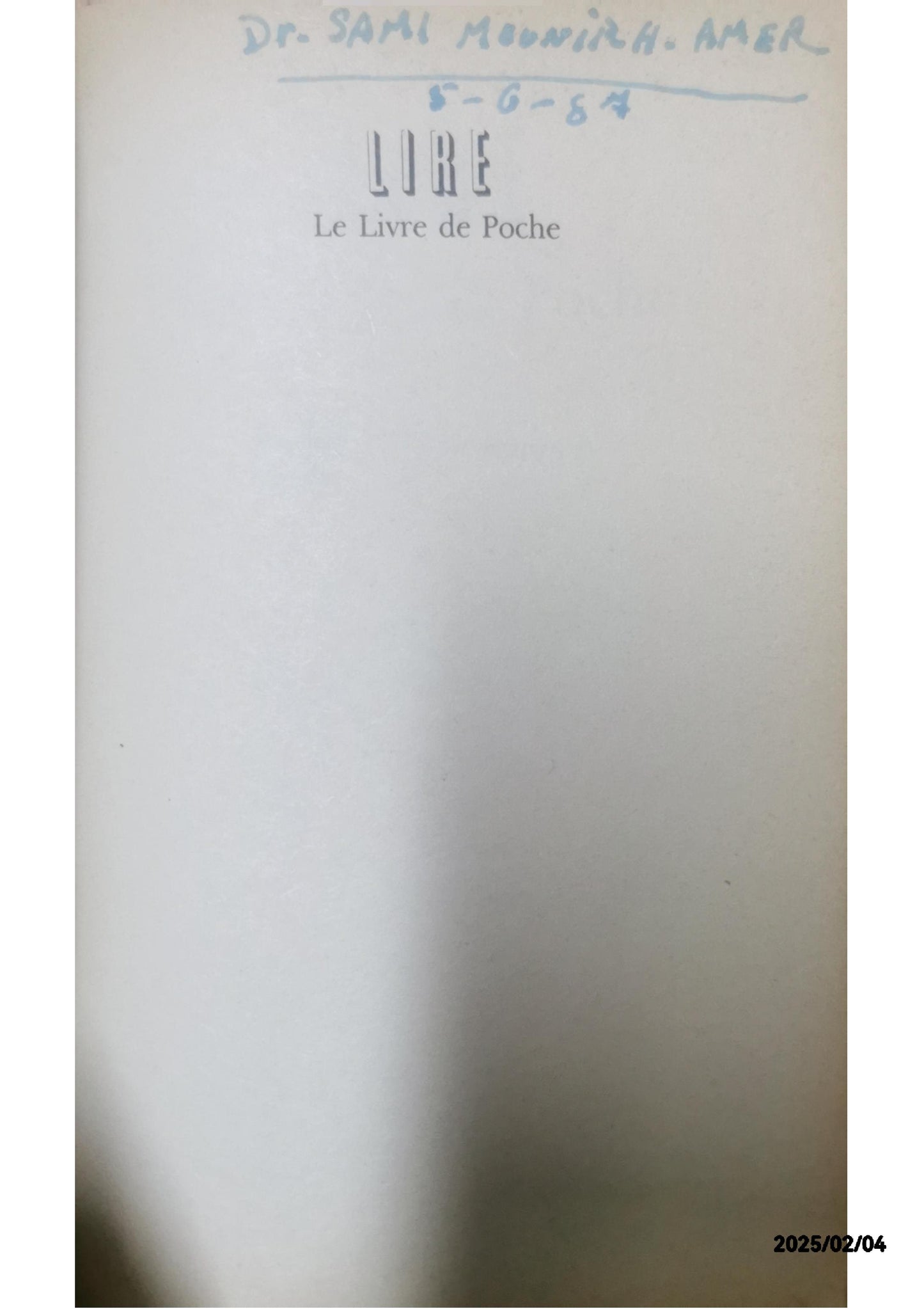 Lire le livre de poche Paperback – January 1, 1987 French Edition  by Collectif (Author)