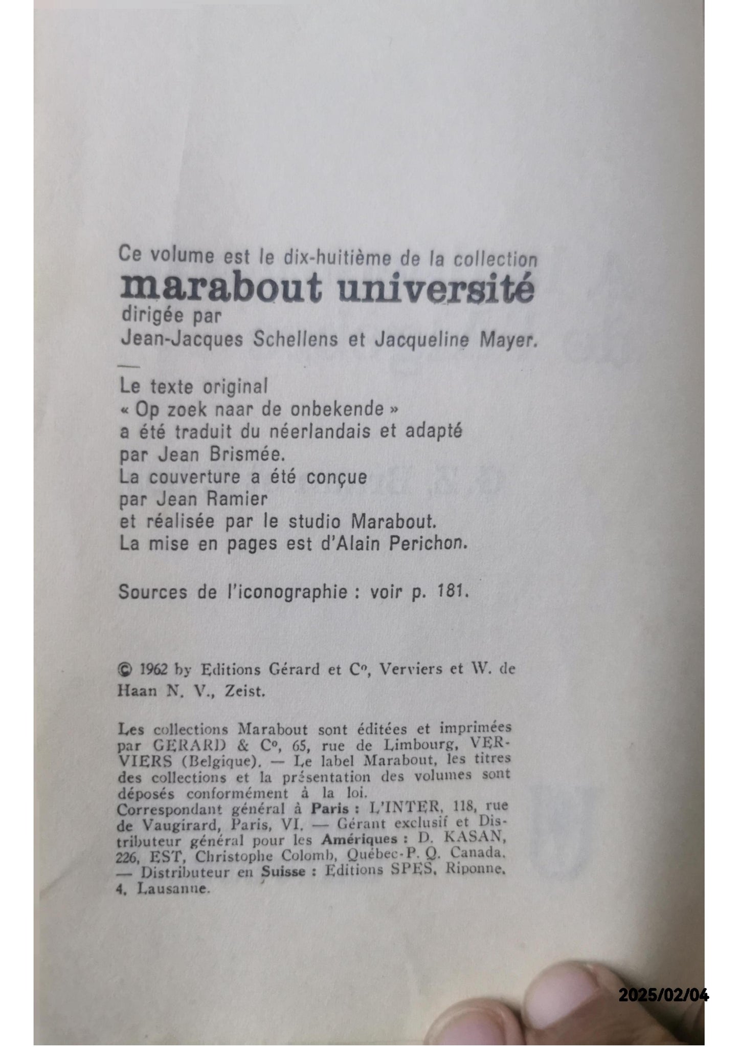 A LA DECOUVERTE DE L'ALGEBRE Broché – 1 janvier 1962 de BRAUN G.Z. ET LOS J. (Auteur)