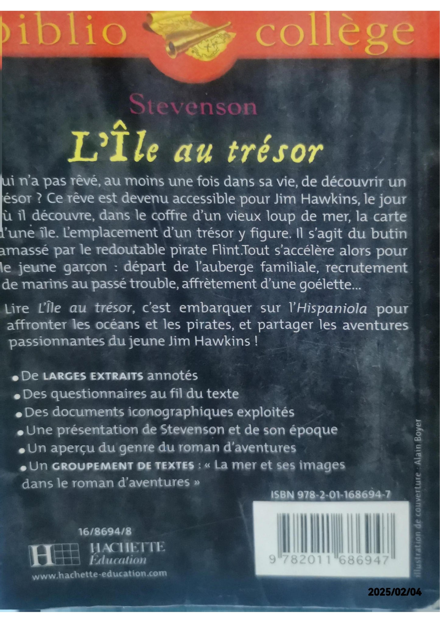 L'île au trésor Pocket Book – French Edition  by Robert Louis Stevenson (Author), George Roux (Illustrator), & 1 more