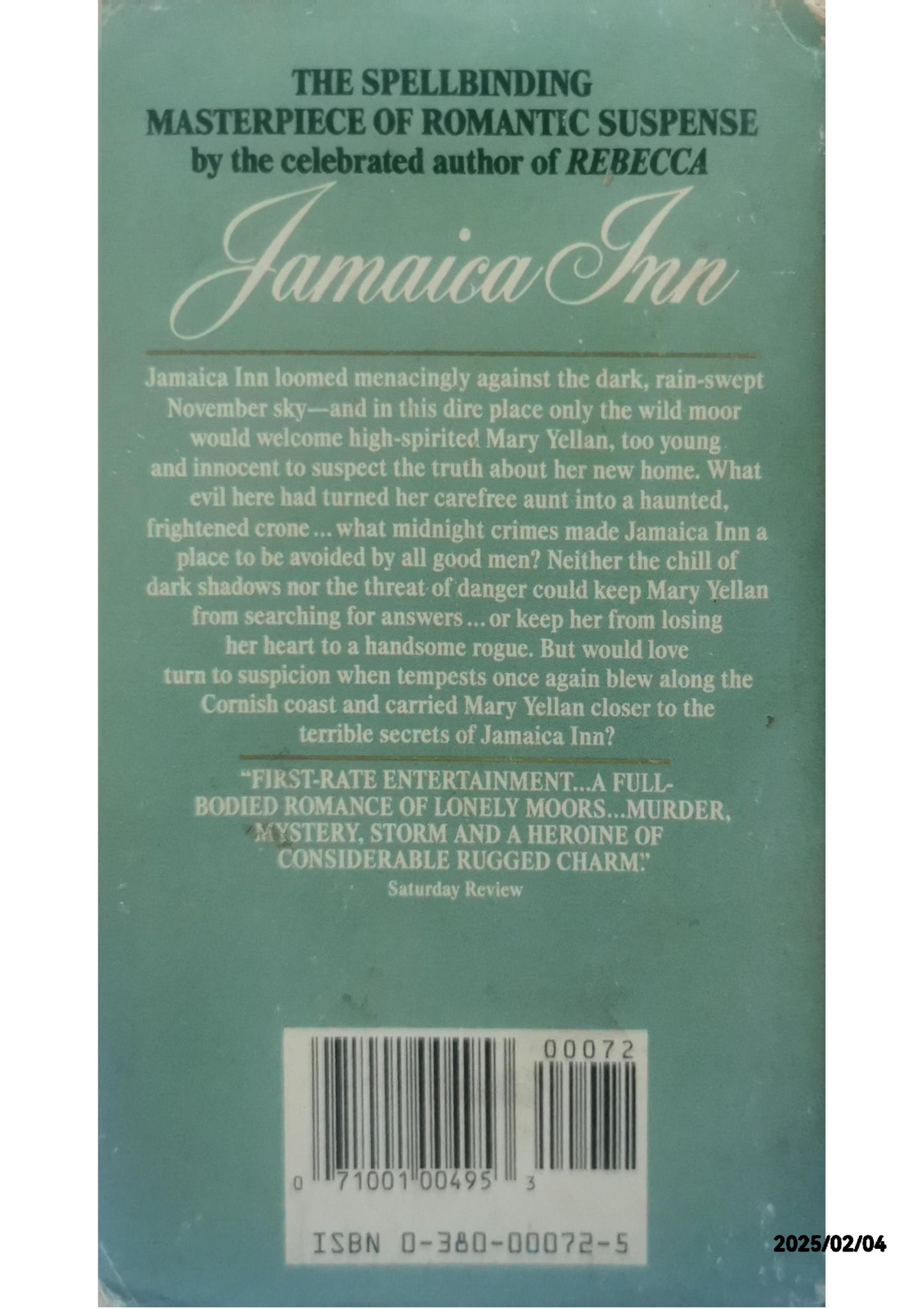 Jamaica Inn (Virago Modern Classics) [Paperback] [Jun 03, 2014] Daphne du Maurier Paperback – March 27, 2014 by Daphne du Maurier (Author)