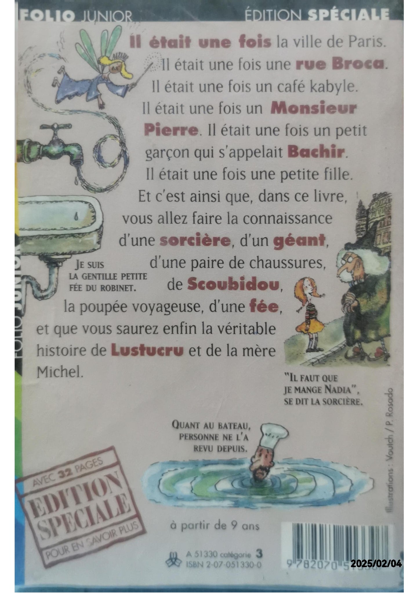 La sorcière de la rue Mouffetard, et autres contes de la rue Broca Poche – 1 janvier 1997 de Pierre Gripari (Auteur), Christian Biet (Auteur)