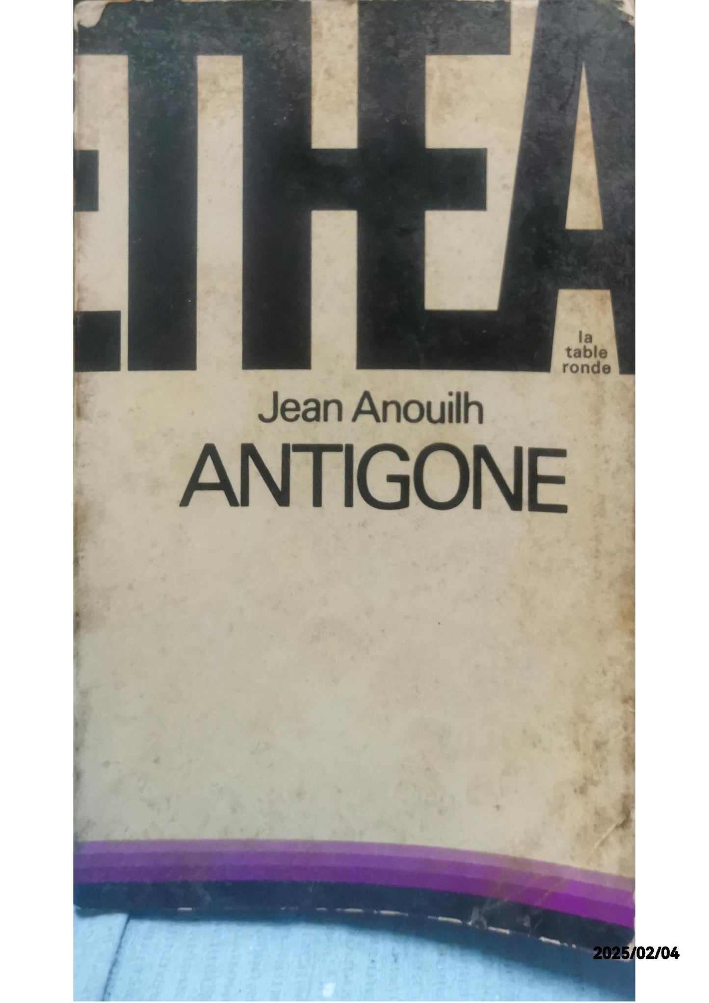 Antigone Play by Jean Anouilh