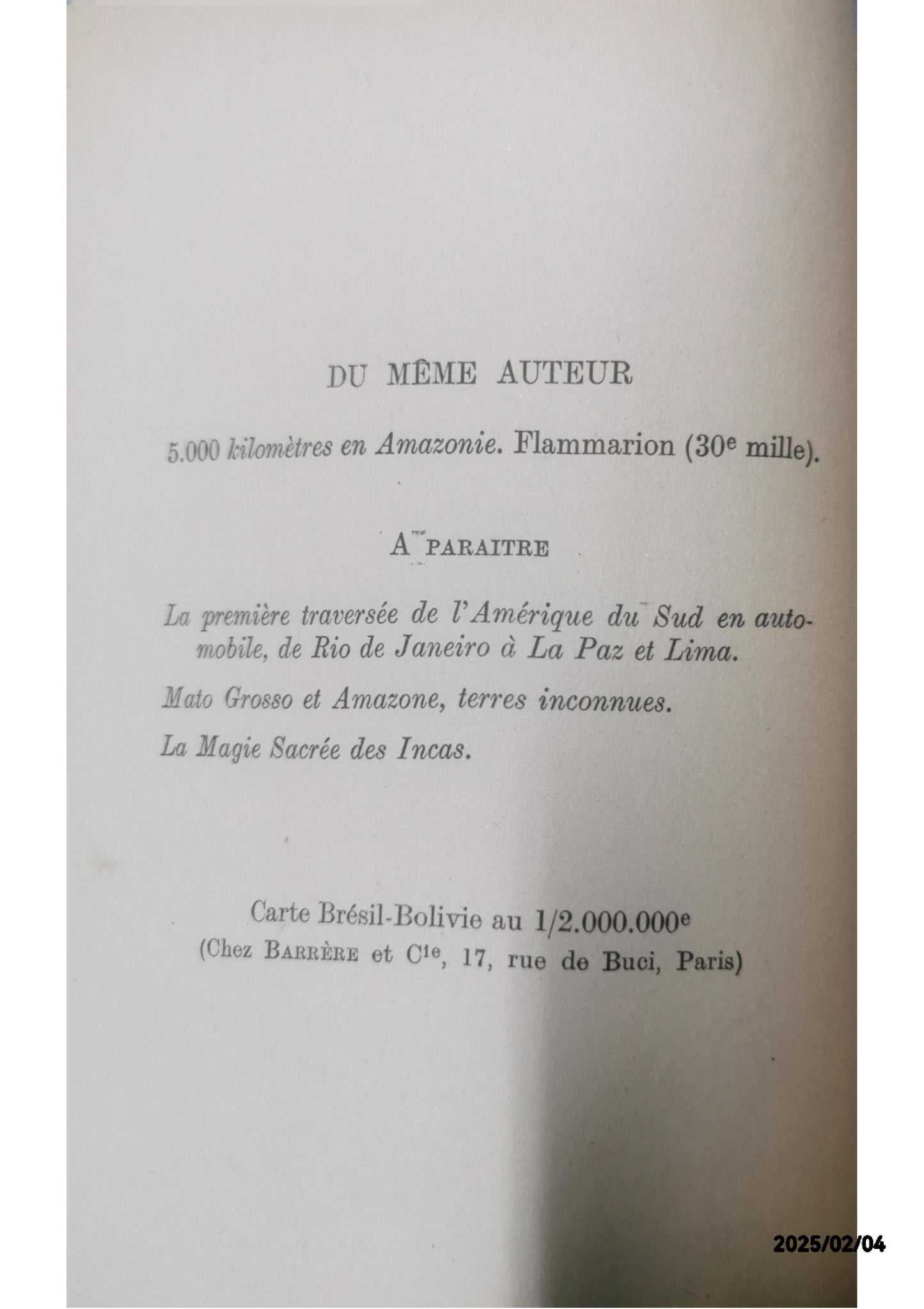 Avec les indiens inconnus de l'amazonie. Broché – 1 janvier 1951 de COURTEVILLE Roger (Auteur)