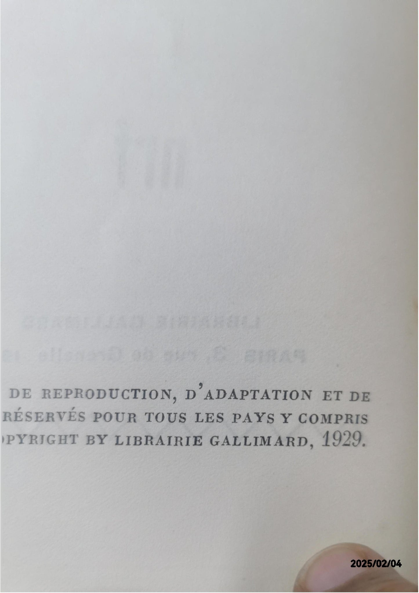 LA VIE DE SAINT-JUST AEGERTER EMMANUEL Published by NRF / GALLIMARD, 1929 Condition: bon Soft cover