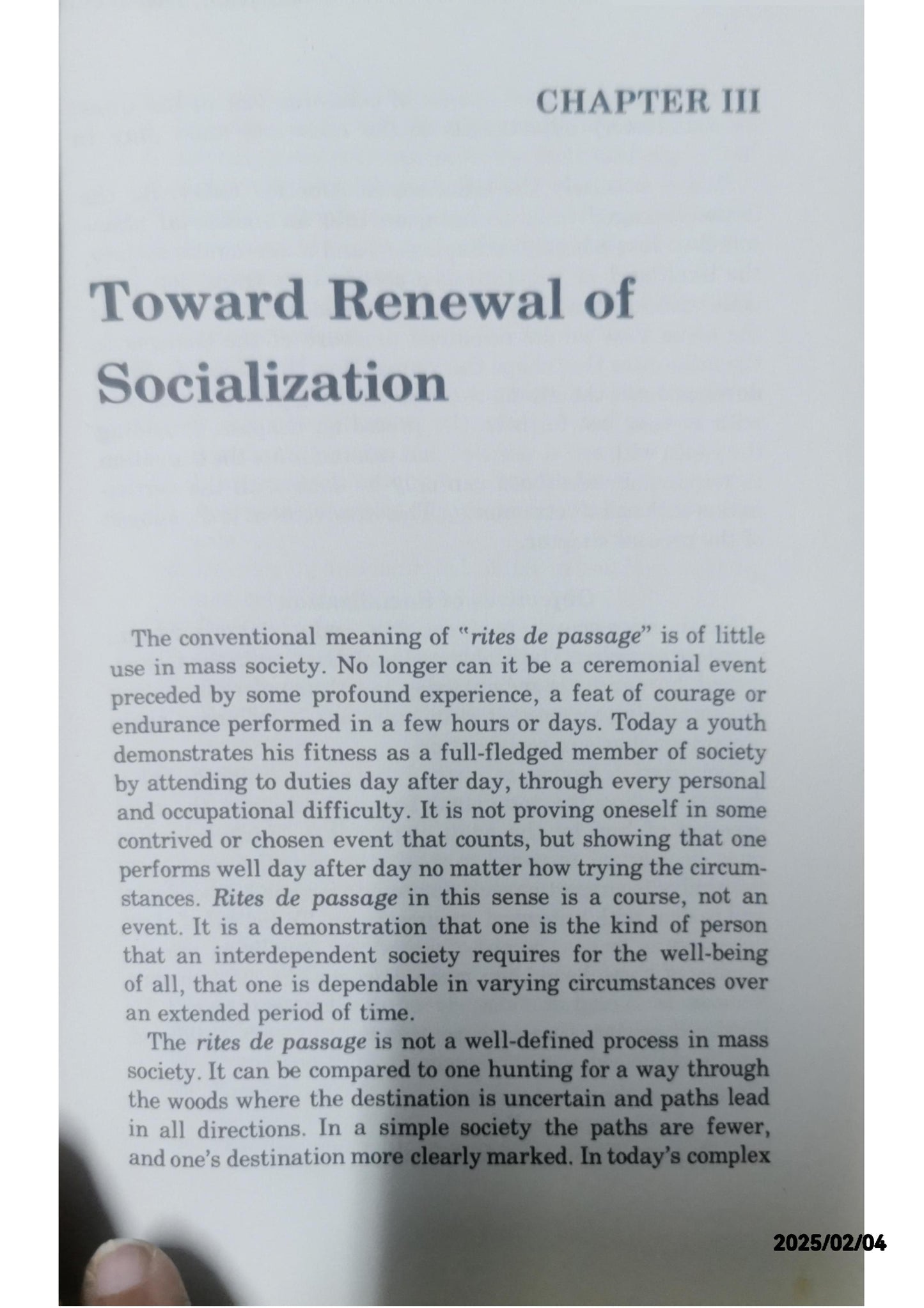 Socialization and schooling: Basics of reform Paperback – January 1, 1975 by B. Othanel Smith (Author)