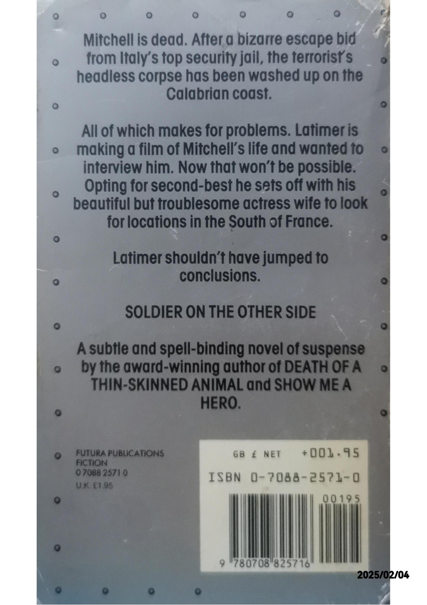 Soldier on the Other Side Paperback – 18 Oct. 1984 by Patrick Alexander (Author)