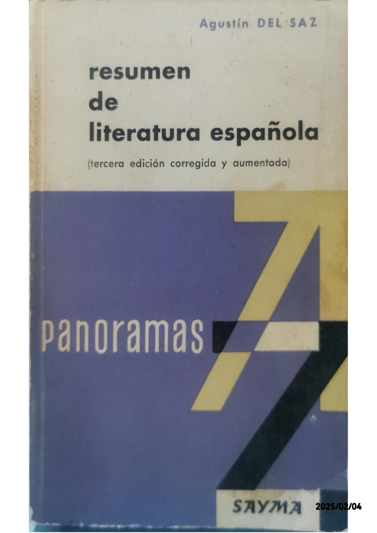 Resumen de literatura española