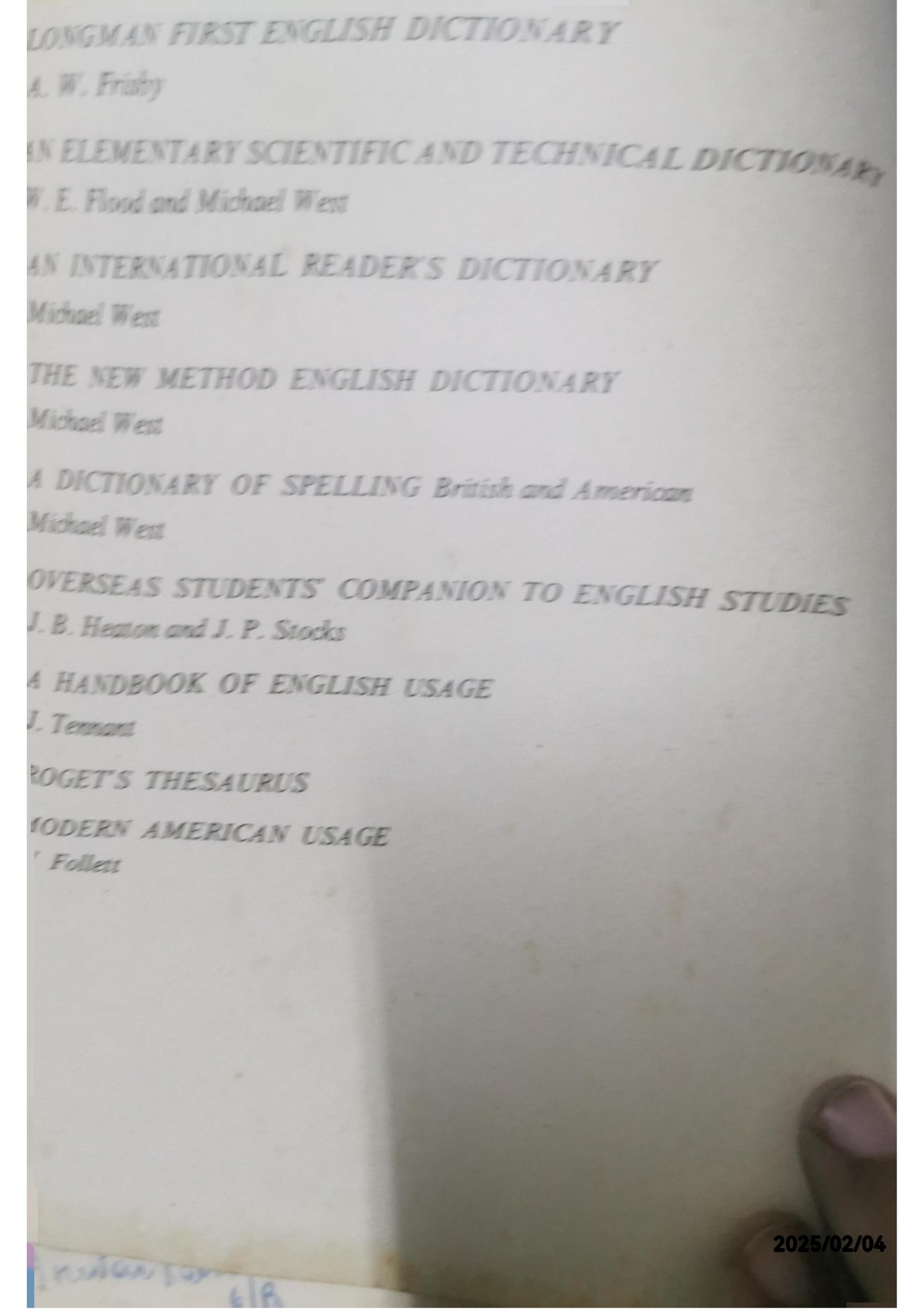 Longman Junior English Dictionary Hardcover – January 1, 1996 by A W Frisby (Author)