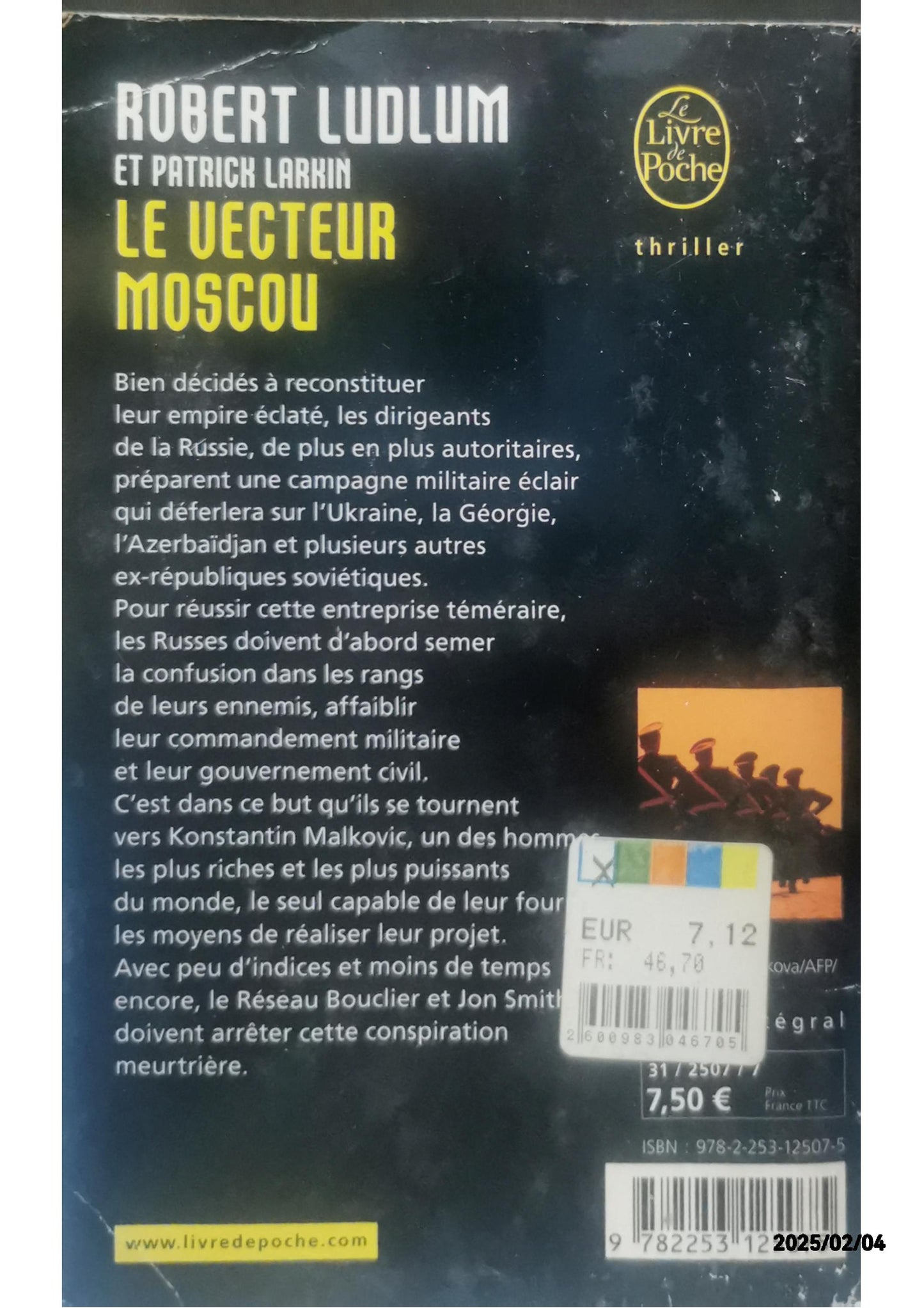 Le vecteur Moscou Robert Ludlum