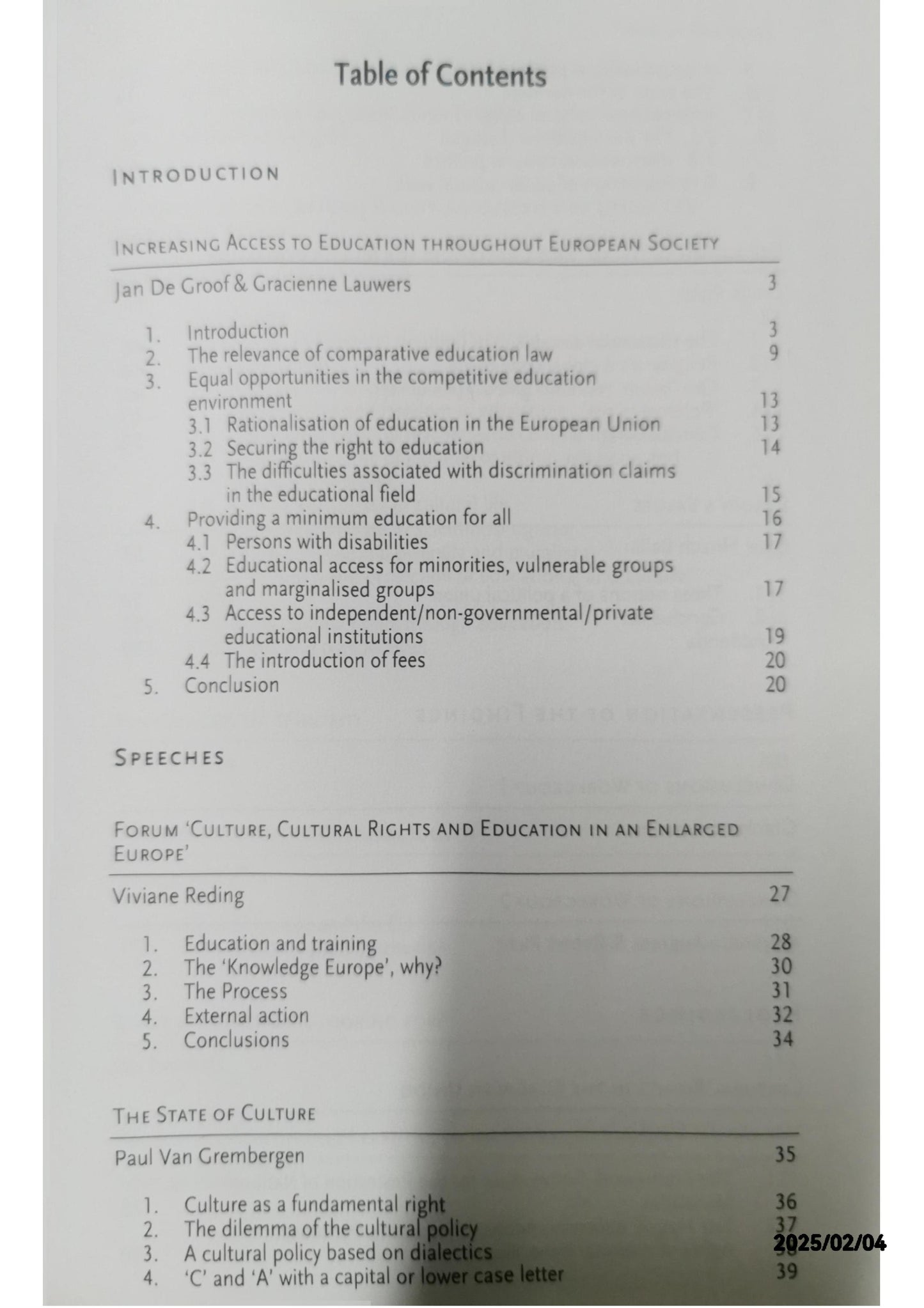 Cultural & Educational Rights in the Enlarged Europe Hardcover – June 15, 2005 by Jan De Groof (Author), Gracienne Lauwers (Author)