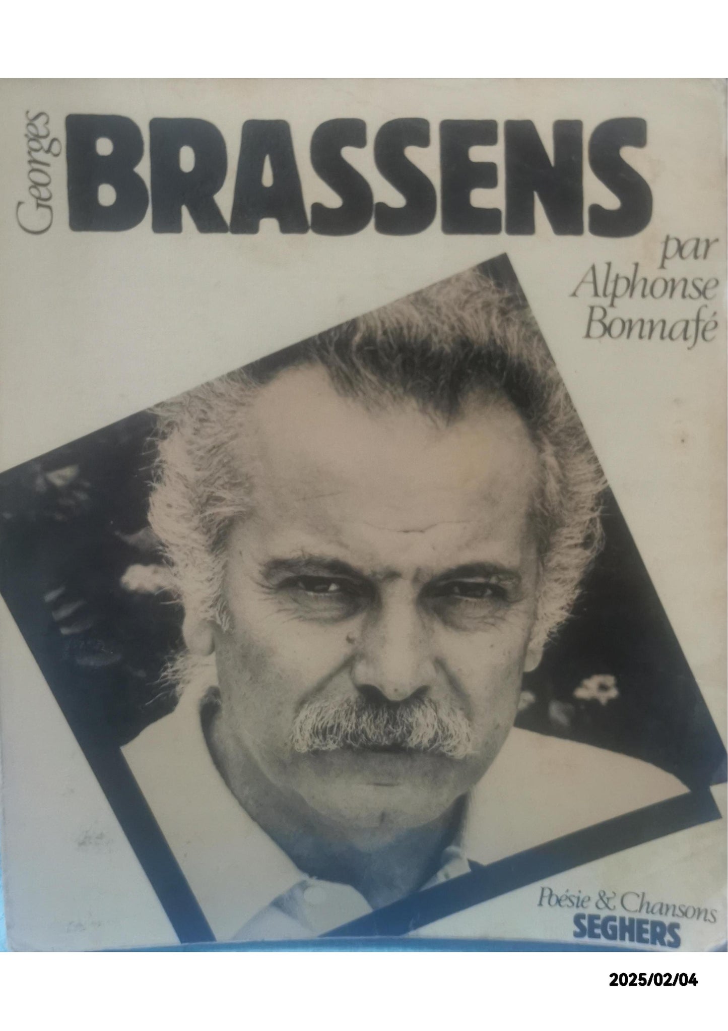 Georges Brassens (Poésie et chansons) (French Edition) Mass Market Paperback – January 1, 1987 French Edition  by Alphonse Bonnafé (Author)