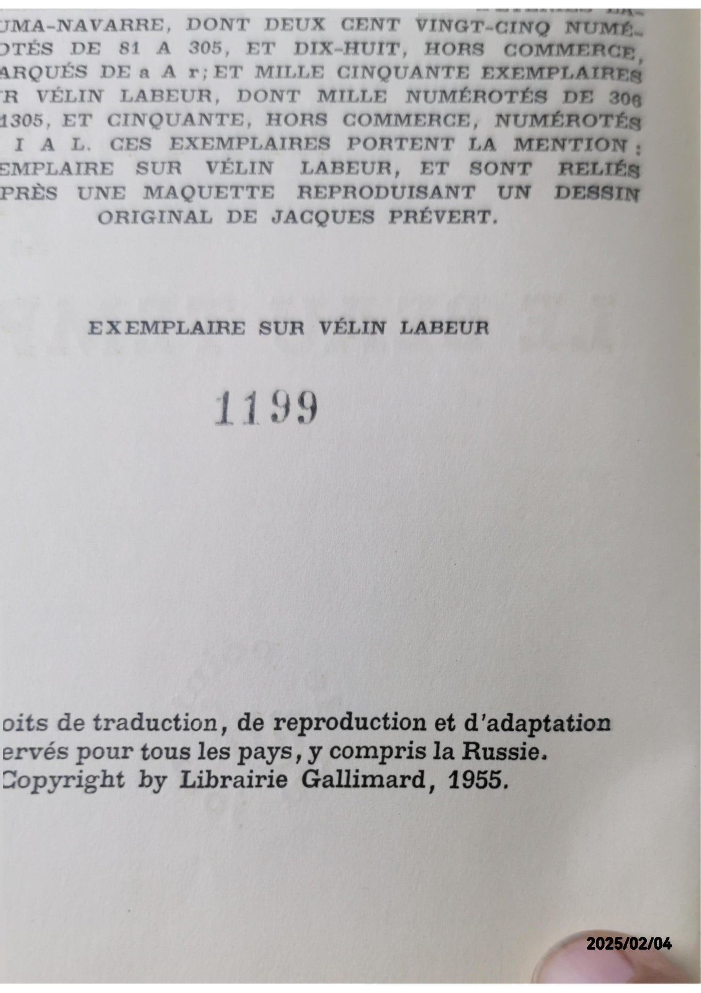 La Pluie Et Le Beau Temps (Folio) (French Edition). 1955 Edition Hardcover – January 1, 1955 by Jacques Prévert (Author)