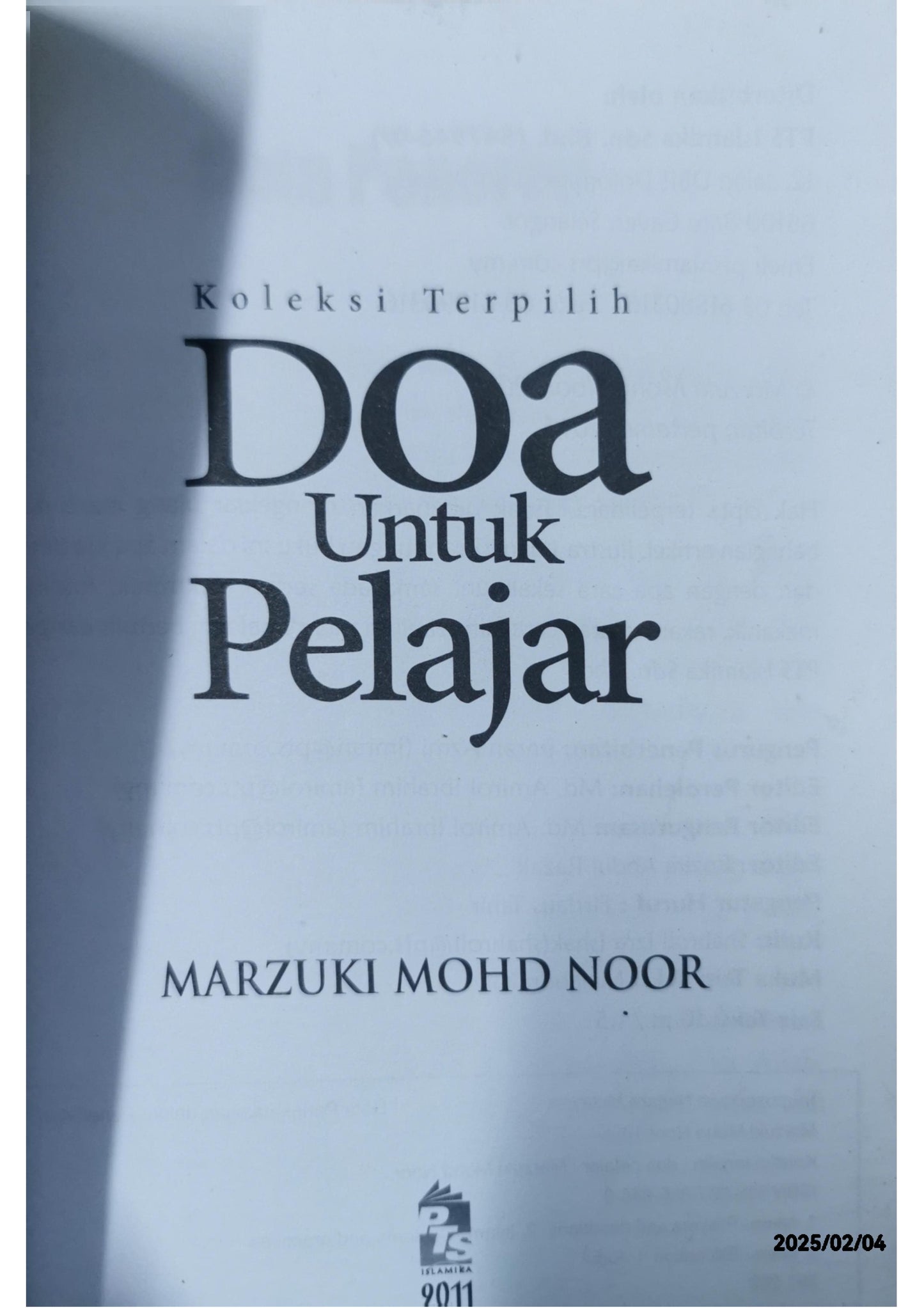 Koleksi Terpilih Doa Pelajar