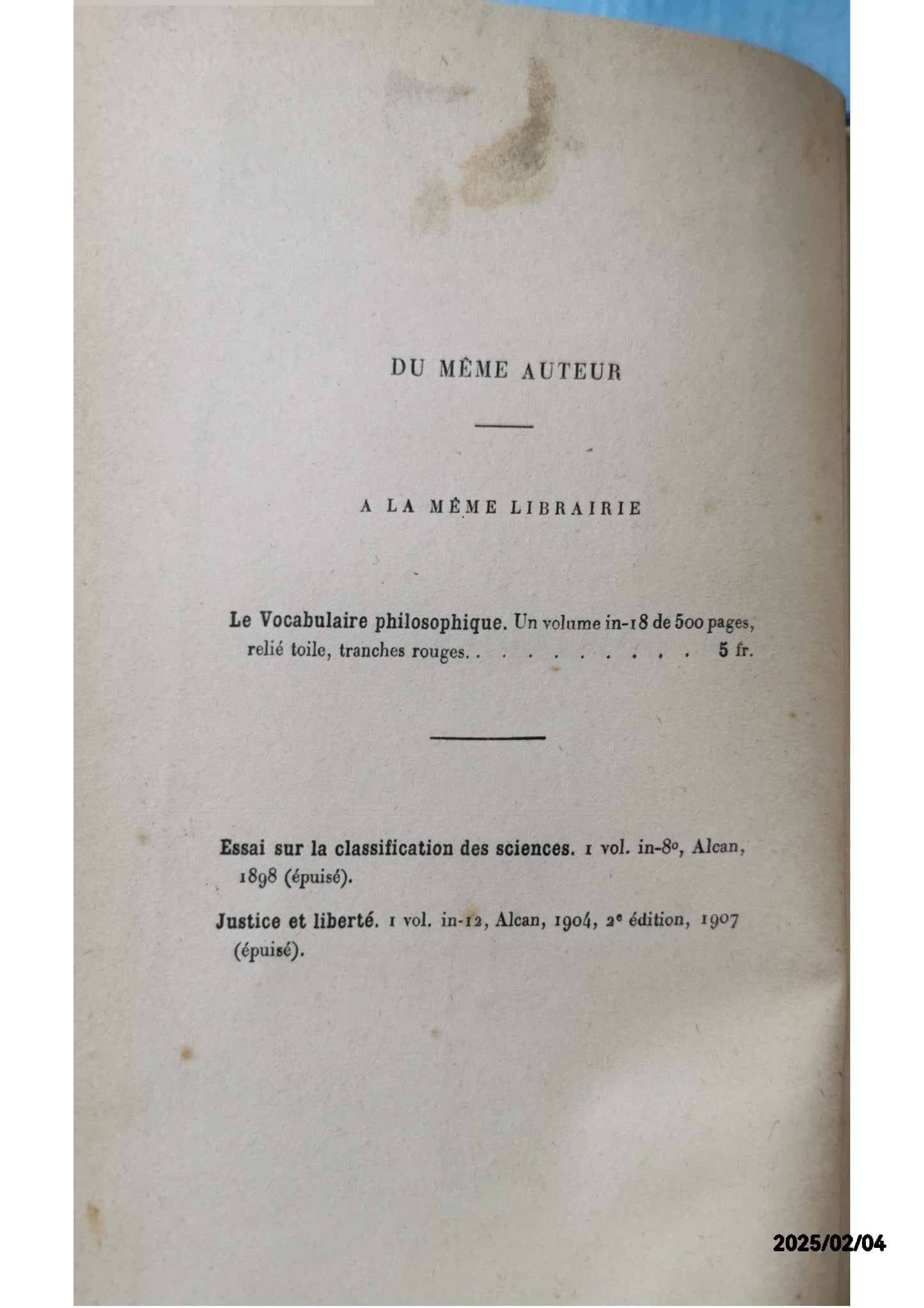 TRAITE DE LOGIQUE GOBLOT (Edmond)  Published by Librairie Armand Colin, 1952