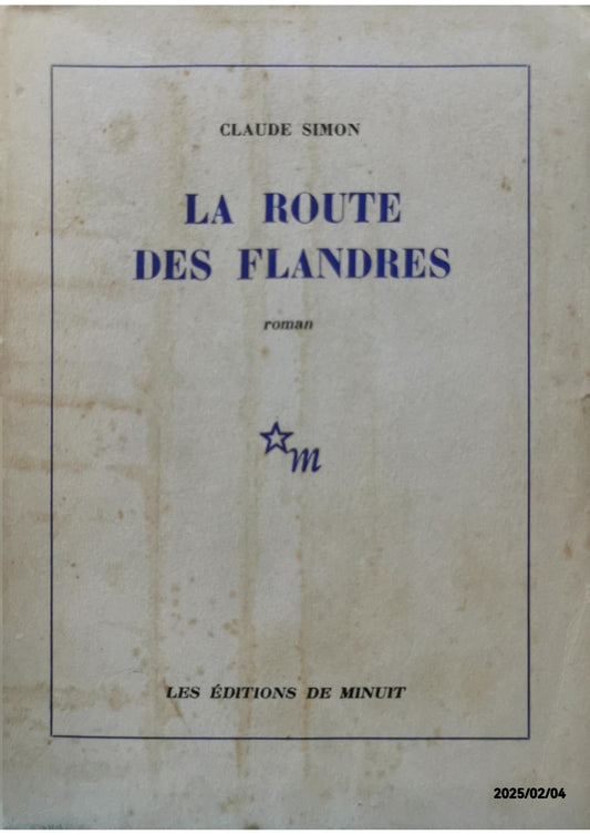 La route des Flandres Poche – 1 novembre 1982 de Claude Simon (Auteur), Lucien Dällenbach