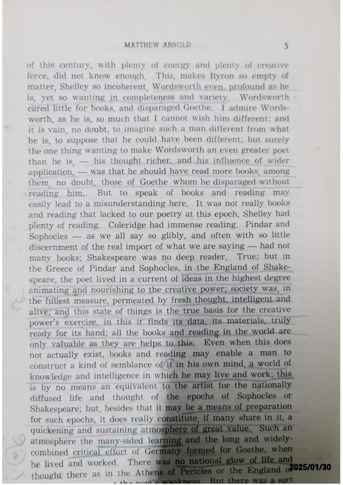 Criticism From Matthew Arnold To The Present Day Anglo Author Rashad Rushdy | Publisher The Anglo-egyptian Bookshop