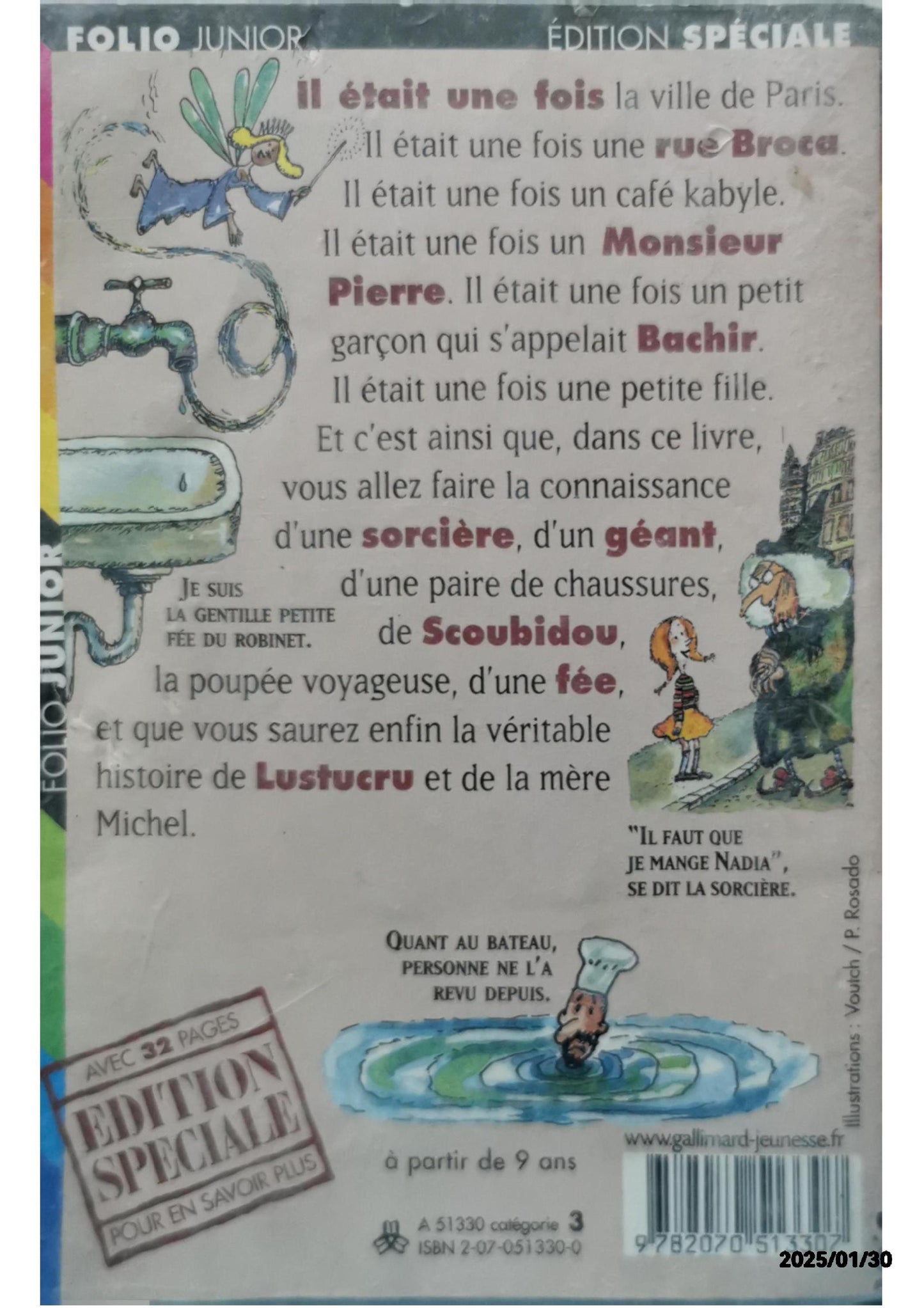 La sorcière de la rue Mouffetard, et autres contes de la rue Broca Poche – 1 janvier 1997 de Pierre Gripari (Auteur), Christian Biet (Auteur)