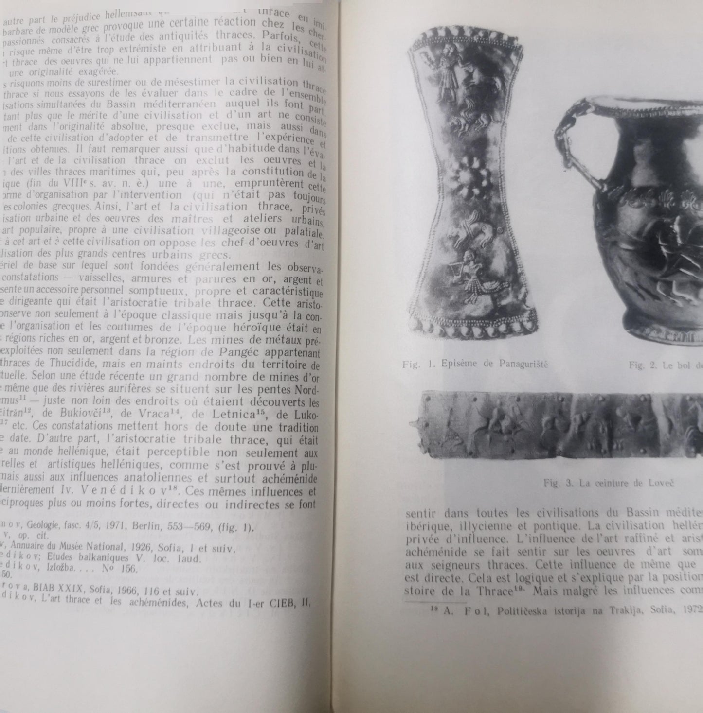 Thracia 3. (Primus Congressus Studiorum Thracicorum) Academia Litterarum Bulgarica: Published by Sofia: Bulgarian Academy of Science, 1974 Used Condition: Good Hardcover