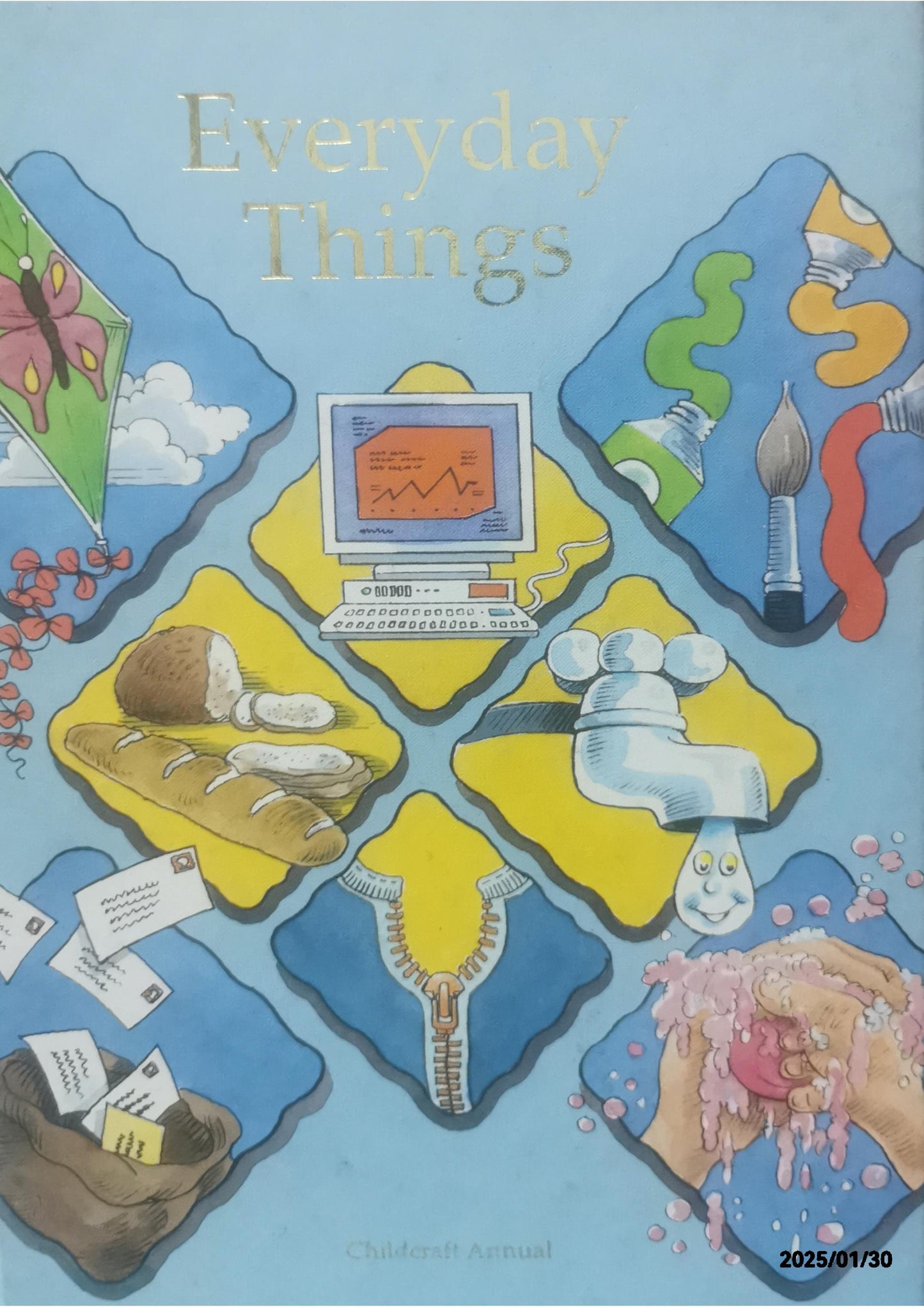 Childcraft Annual 1992 Everyday Things Children's Book Hardcover