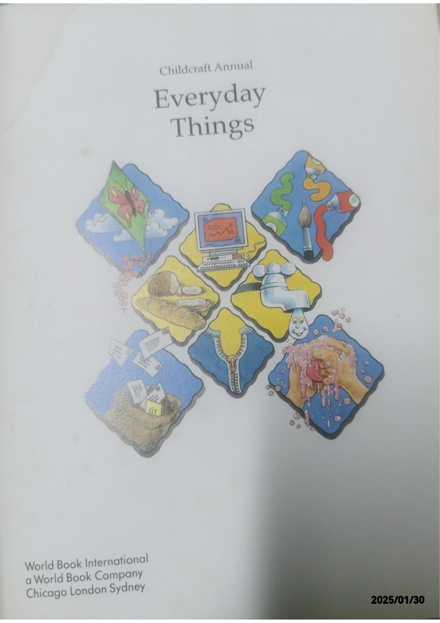 Childcraft Annual 1992 Everyday Things Children's Book Hardcover