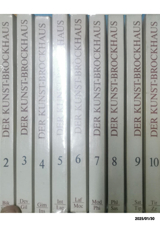 Der Kunst-Brockhaus Perfect Paperback only 9 volumes