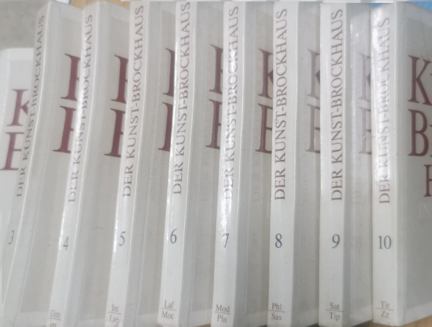 Der Kunst-Brockhaus Perfect Paperback only 9 volumes