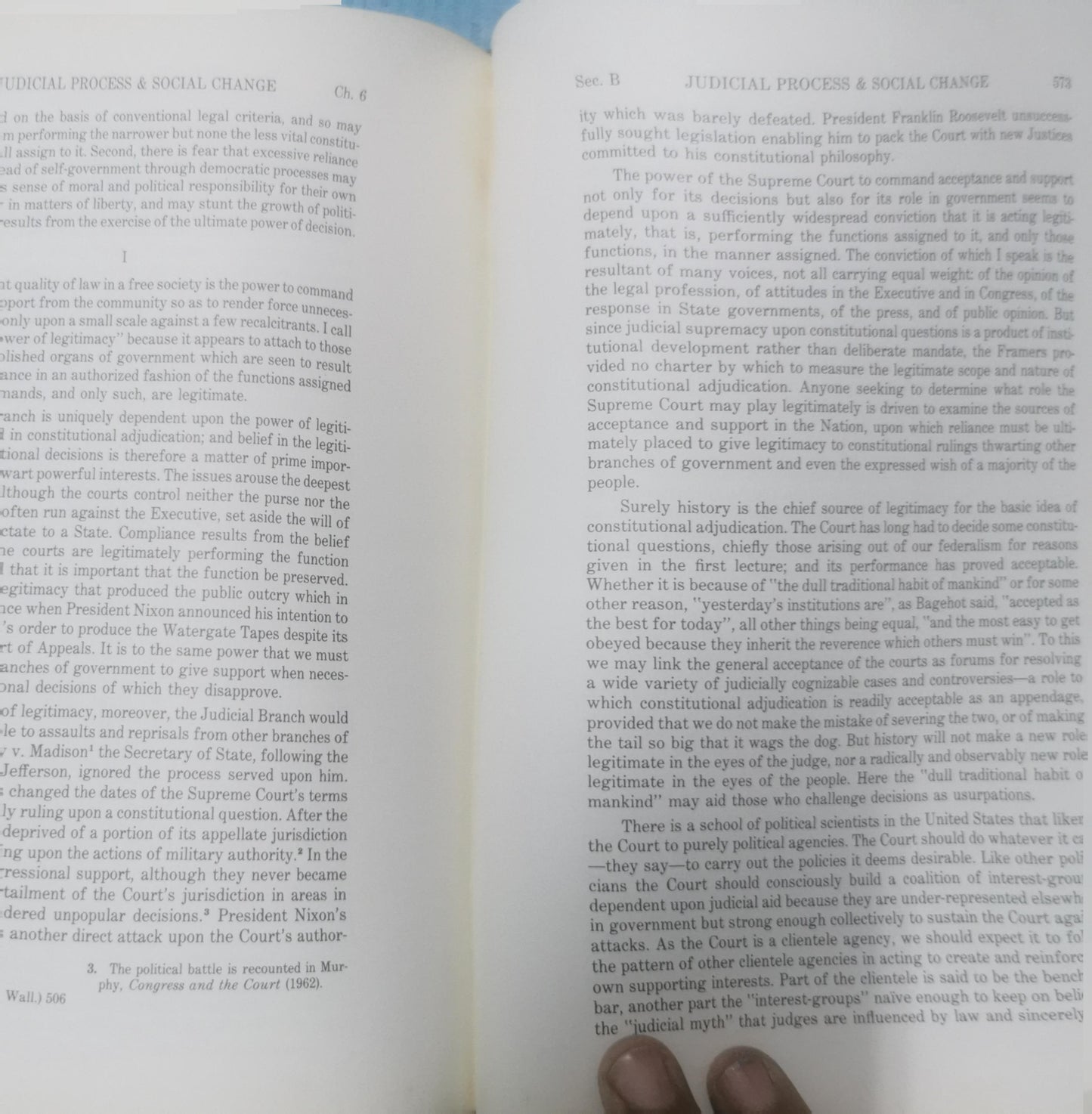 Cases and materials on judicial process and social change: Constitutional litigation (American casebook series) Unknown Binding – January 1, 1977 by Jack Greenberg (Author)