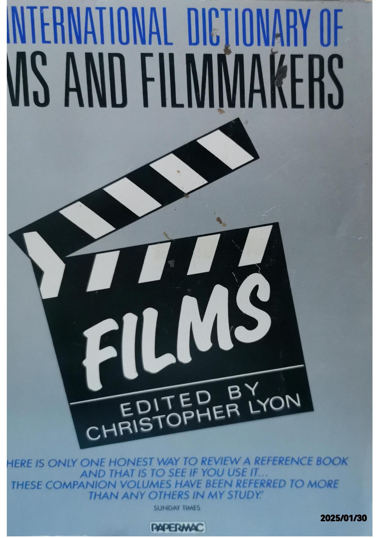 Films (v. 1) (The International Dictionary of Films and Filmmakers) Paperback – 8 Oct. 1987 by Christopher Lyon (Editor), Susan Doll (Editor)