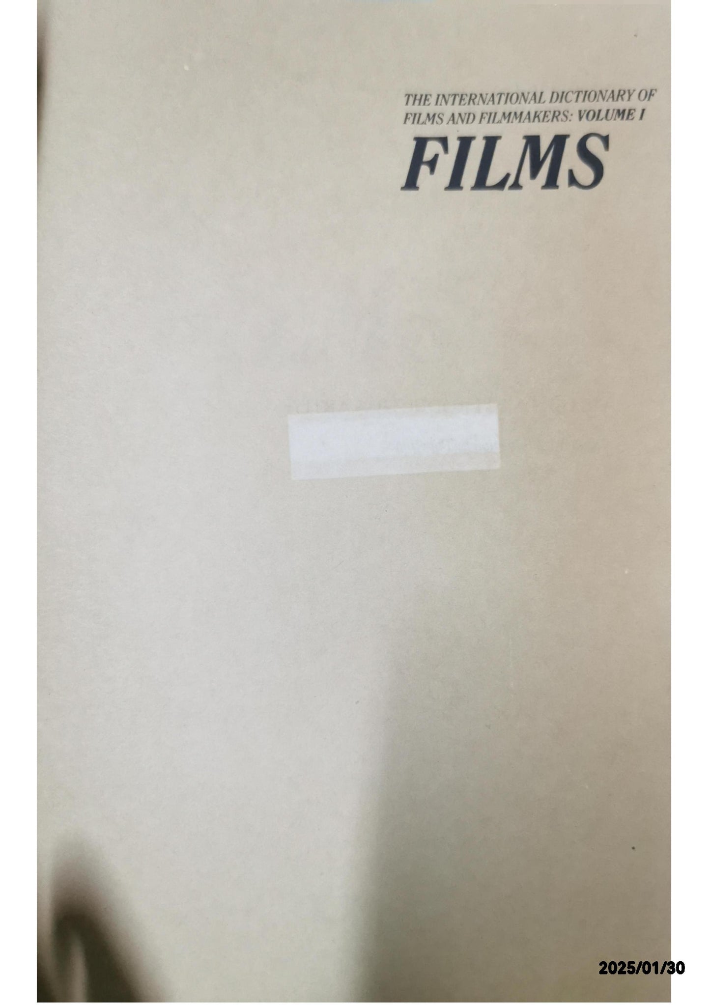 Films (v. 1) (The International Dictionary of Films and Filmmakers) Paperback – 8 Oct. 1987 by Christopher Lyon (Editor), Susan Doll (Editor)