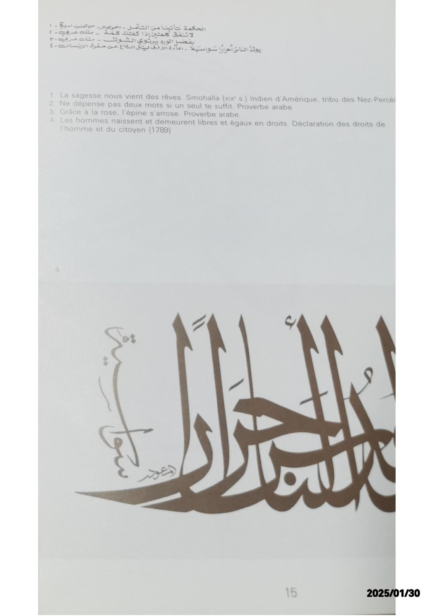 Hassan massoudy calligraphe Paperback – June 18, 1992 French Edition  by H?asan al- Massoudy Hassan (Author)