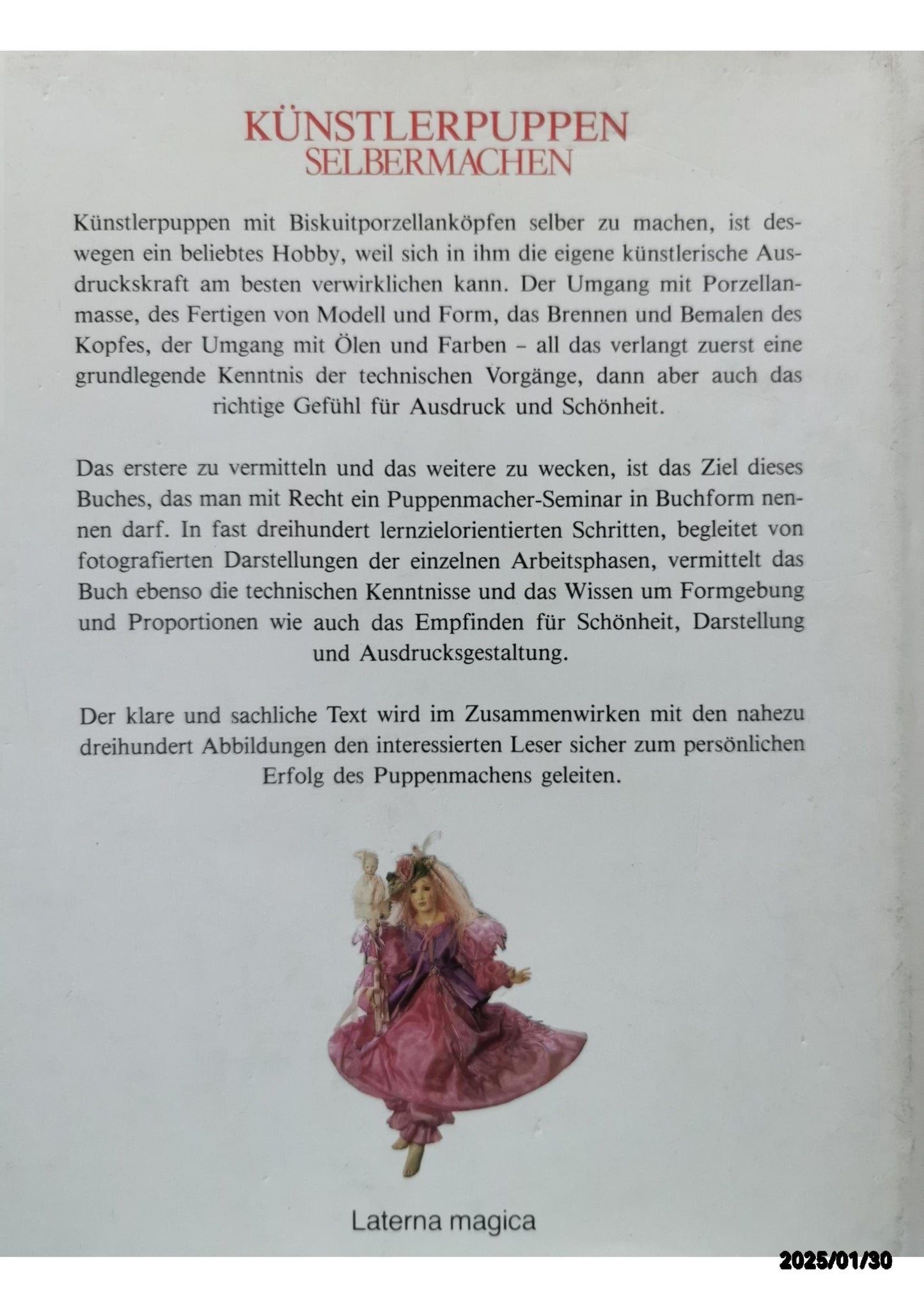 Künstlerpuppen selbermachen Hardcover German Edition  by Hildegard Günzel (Author)